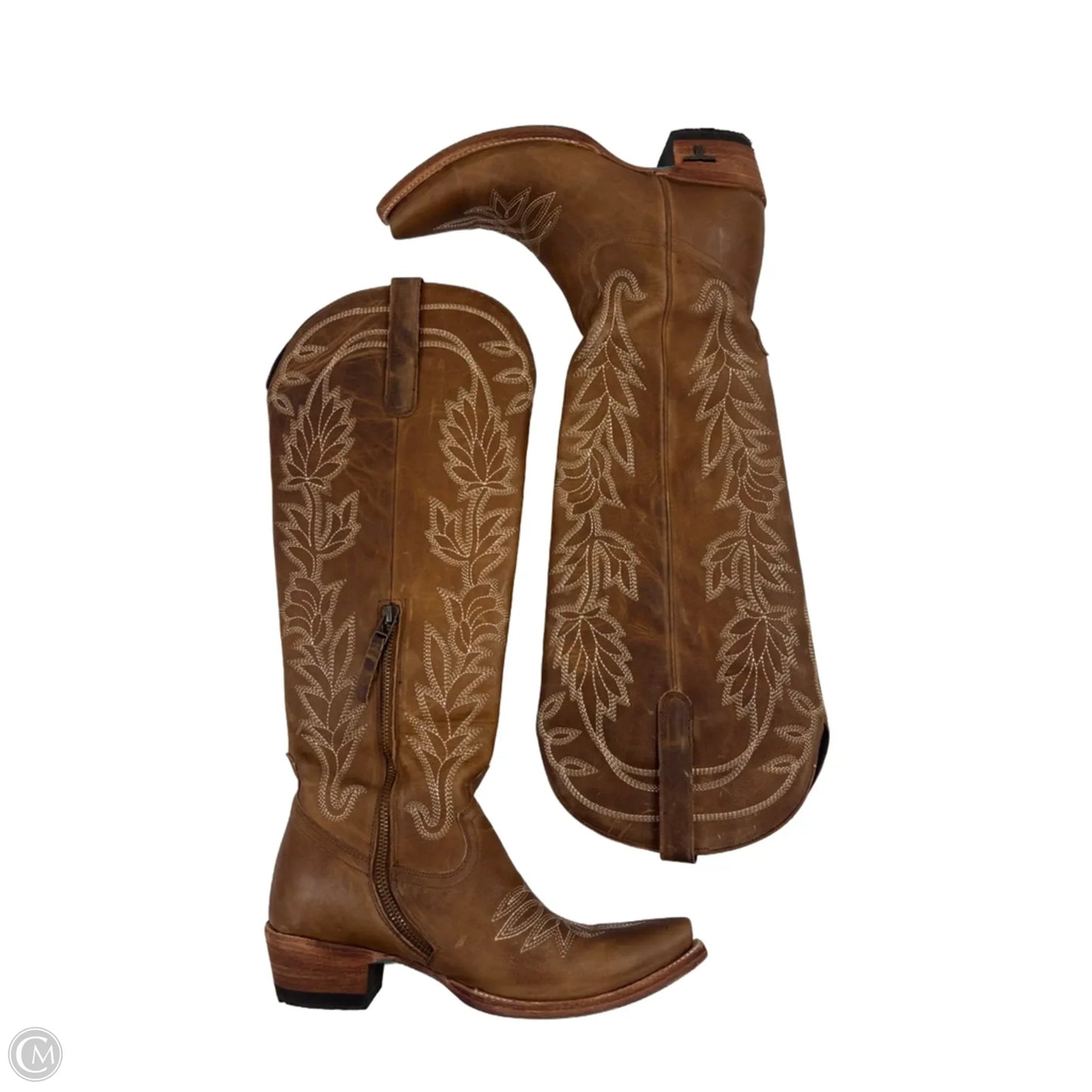 Boots Western By Clothes Mentor In Brown, Size: 7