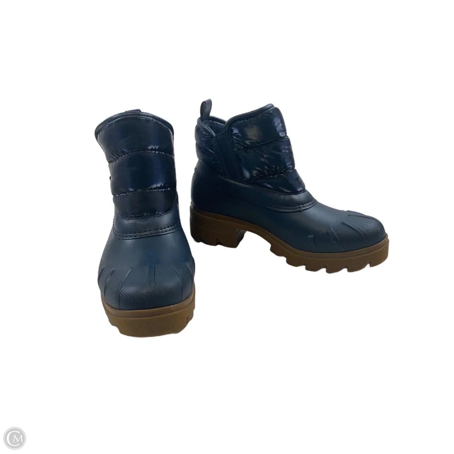 Boots Ankle Heels By Sperry In Blue, Size: 8