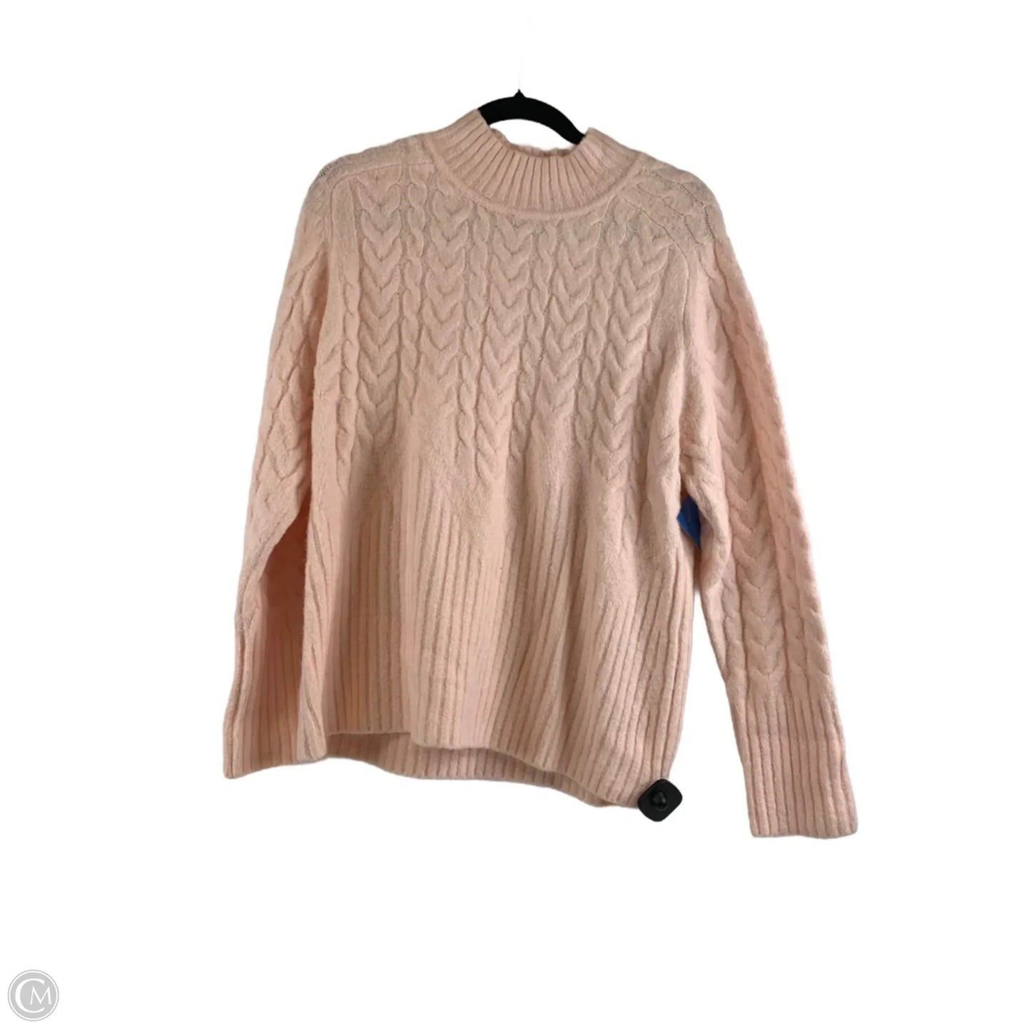 Sweater By Calvin Klein In Pink, Size: L