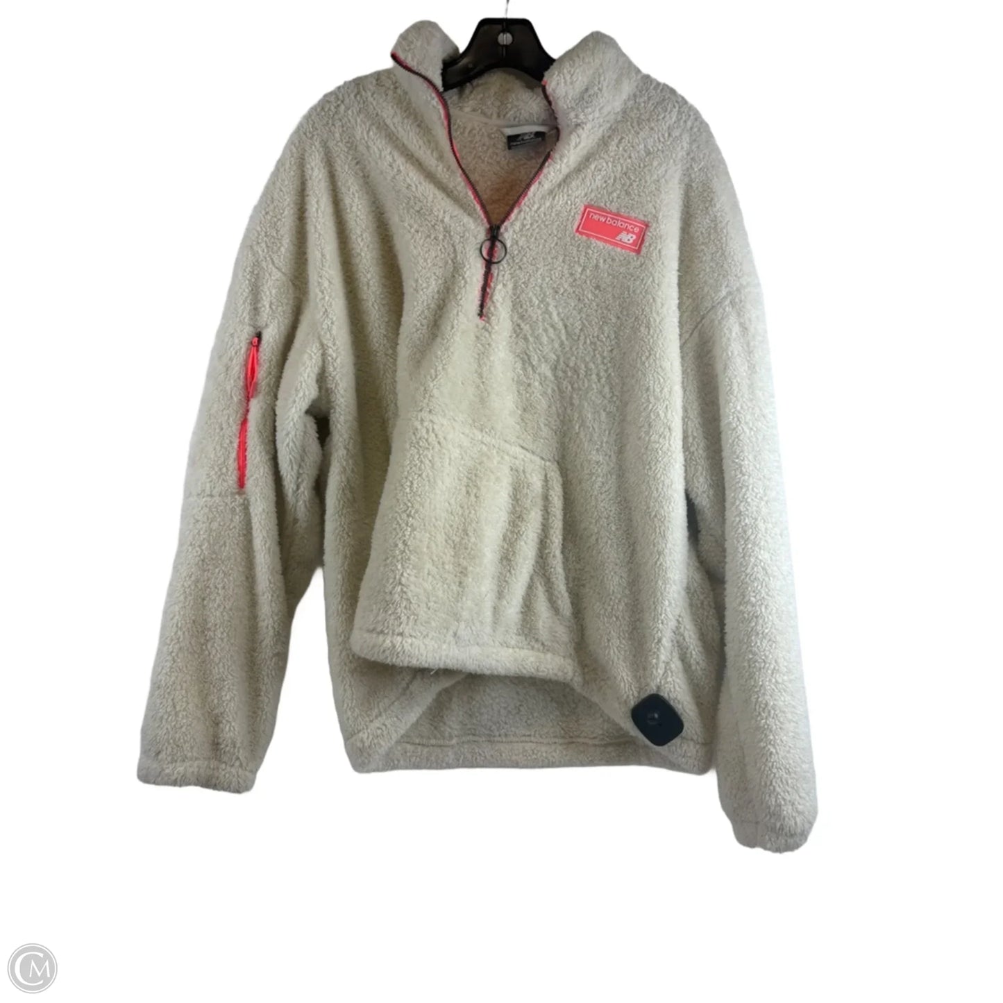 Athletic Fleece By New Balance In Cream, Size: Xl