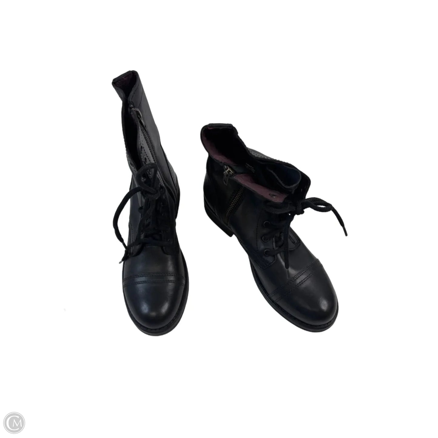 Boots Combat By Steve Madden In Black, Size: 9