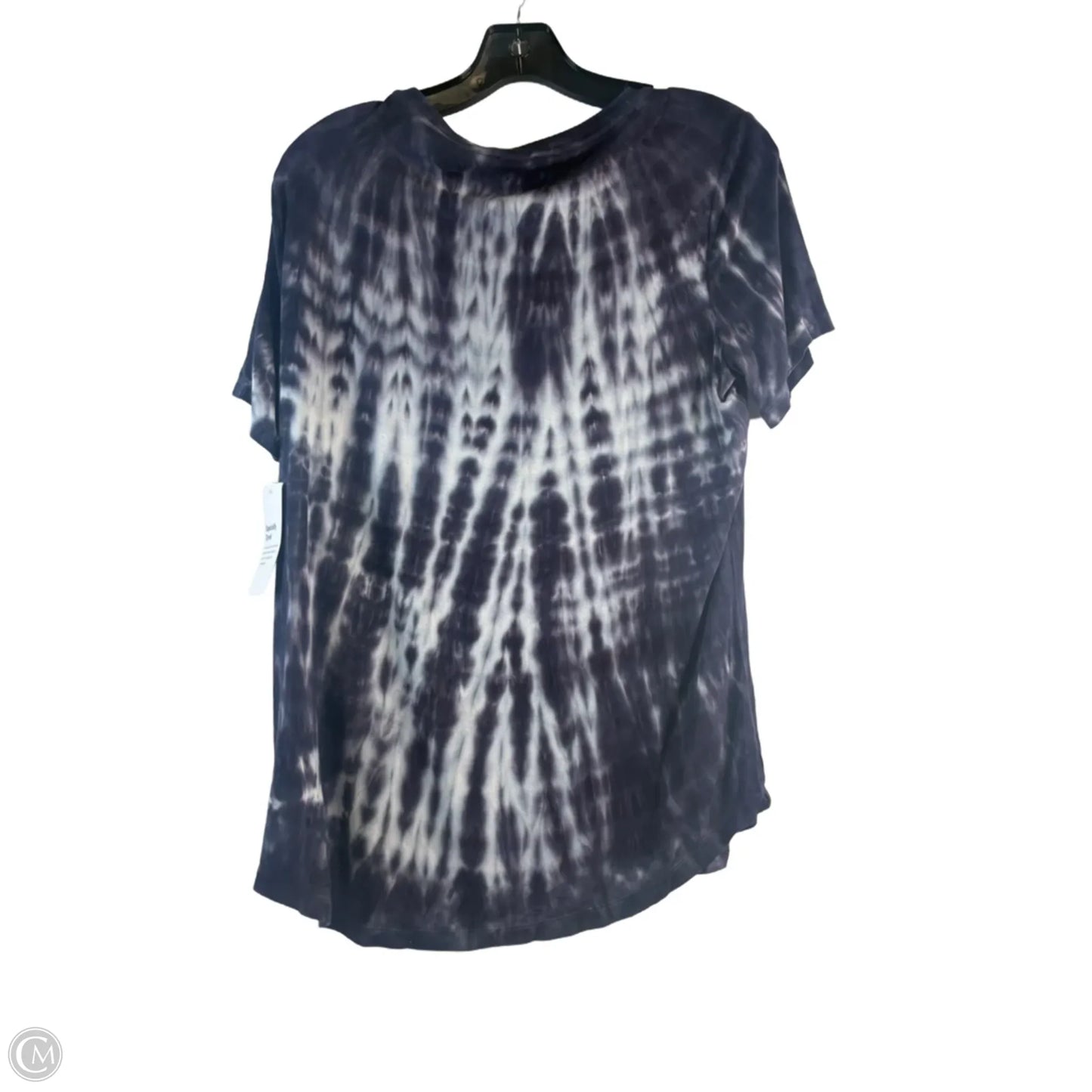 Top Short Sleeve By Old Navy In Tie Dye Print, Size: M