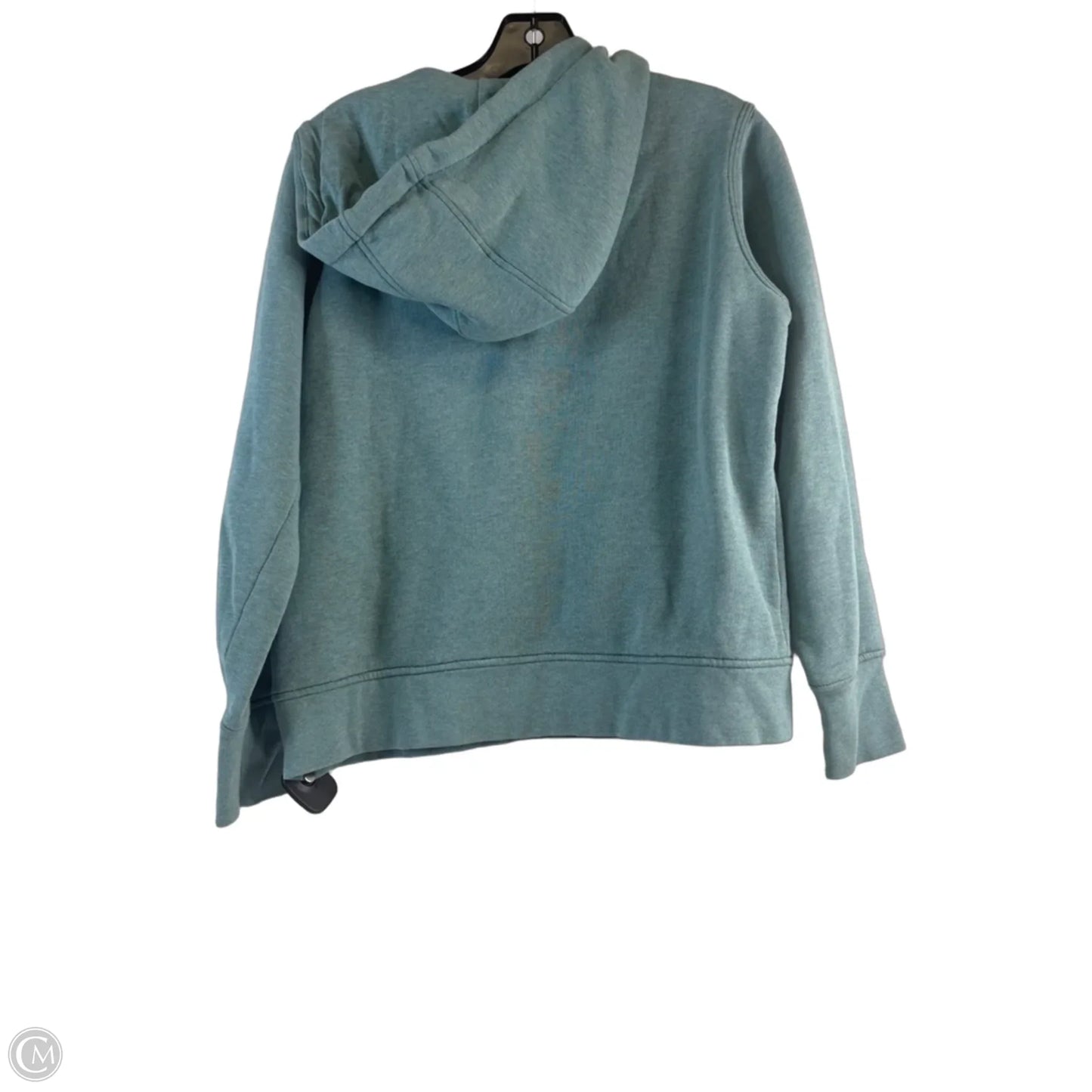 Athletic Sweatshirt Hoodie By Carhartt In Teal, Size: S