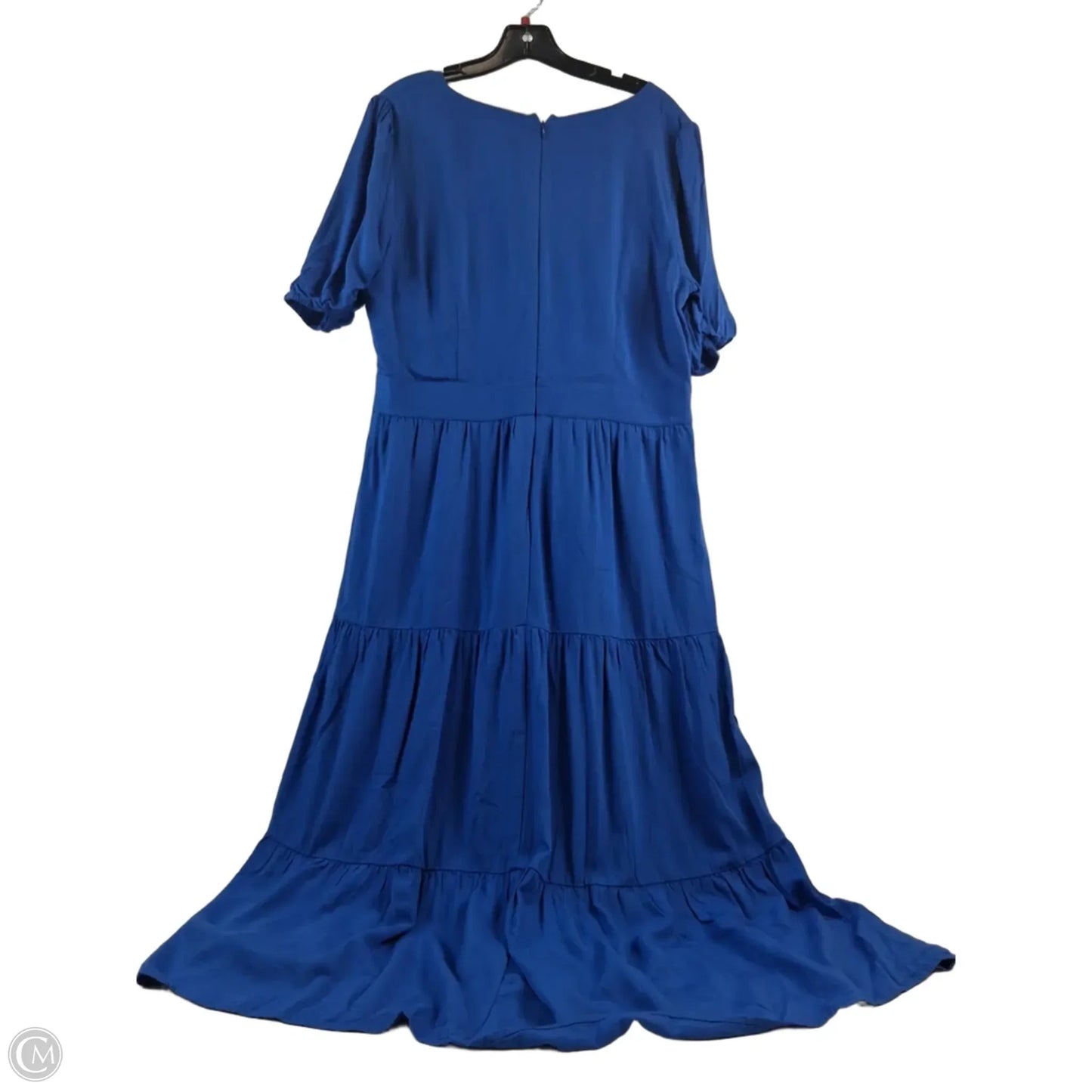 Dress Casual Maxi By Ann Taylor In Blue, Size: M