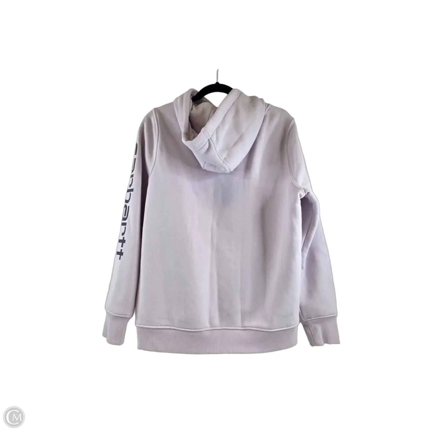 Sweatshirt Hoodie By Carhartt In Purple, Size: L