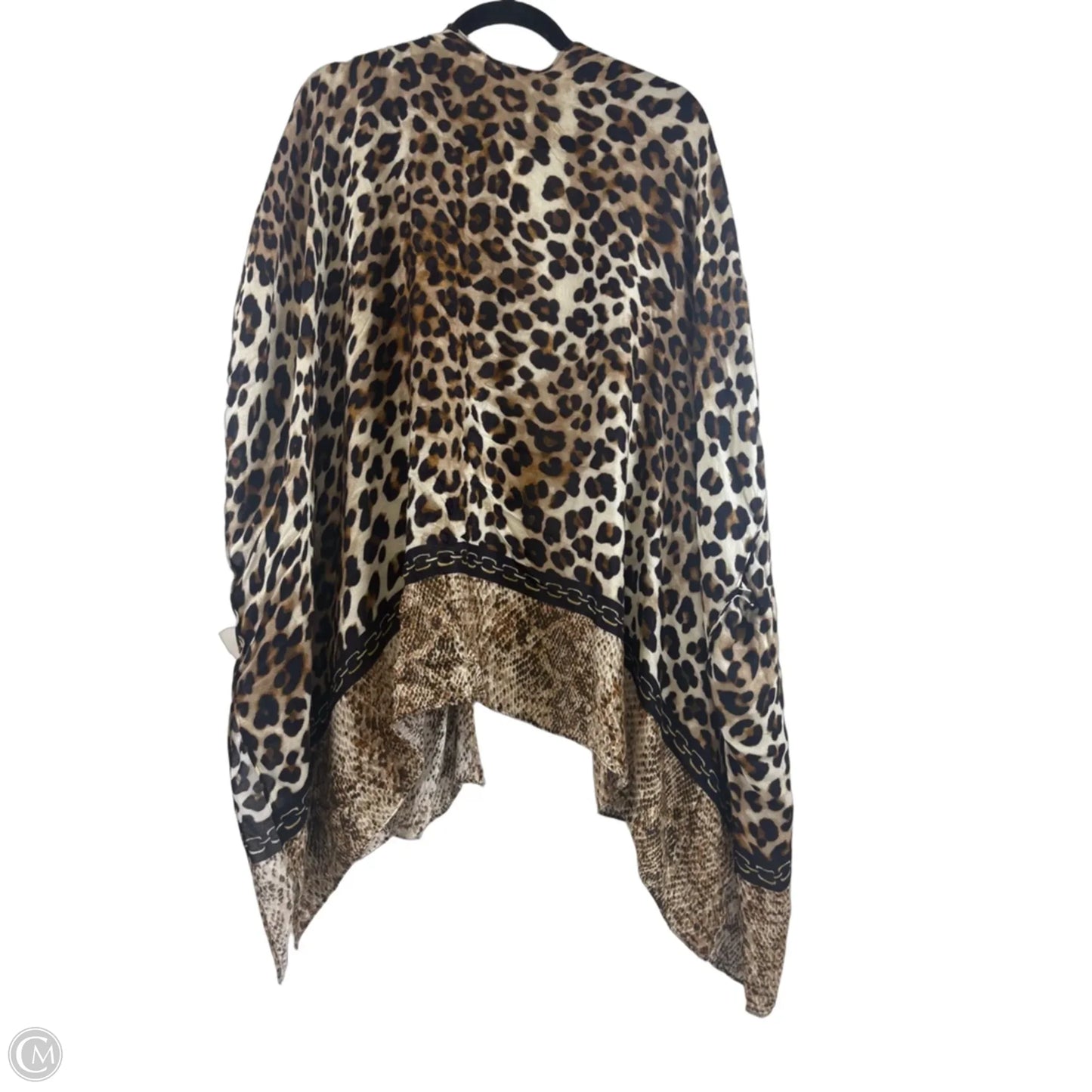 Kimono By Chicos In Animal Print, Size: Osfm