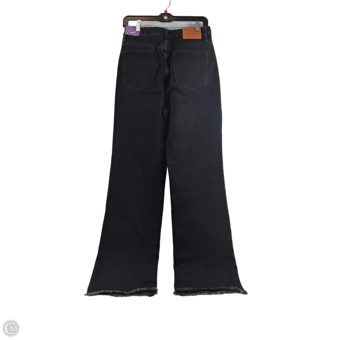 Jeans Wide Leg By Princess Polly In Black, Size: 4