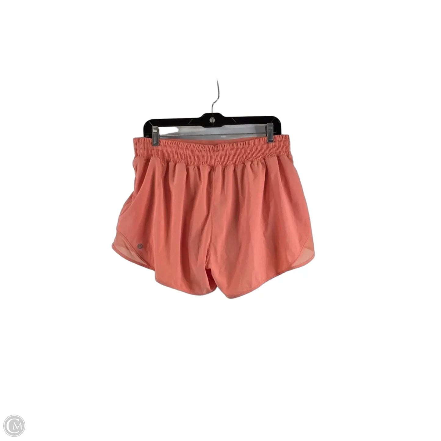 Athletic Shorts By Lululemon In Orange, Size: 12