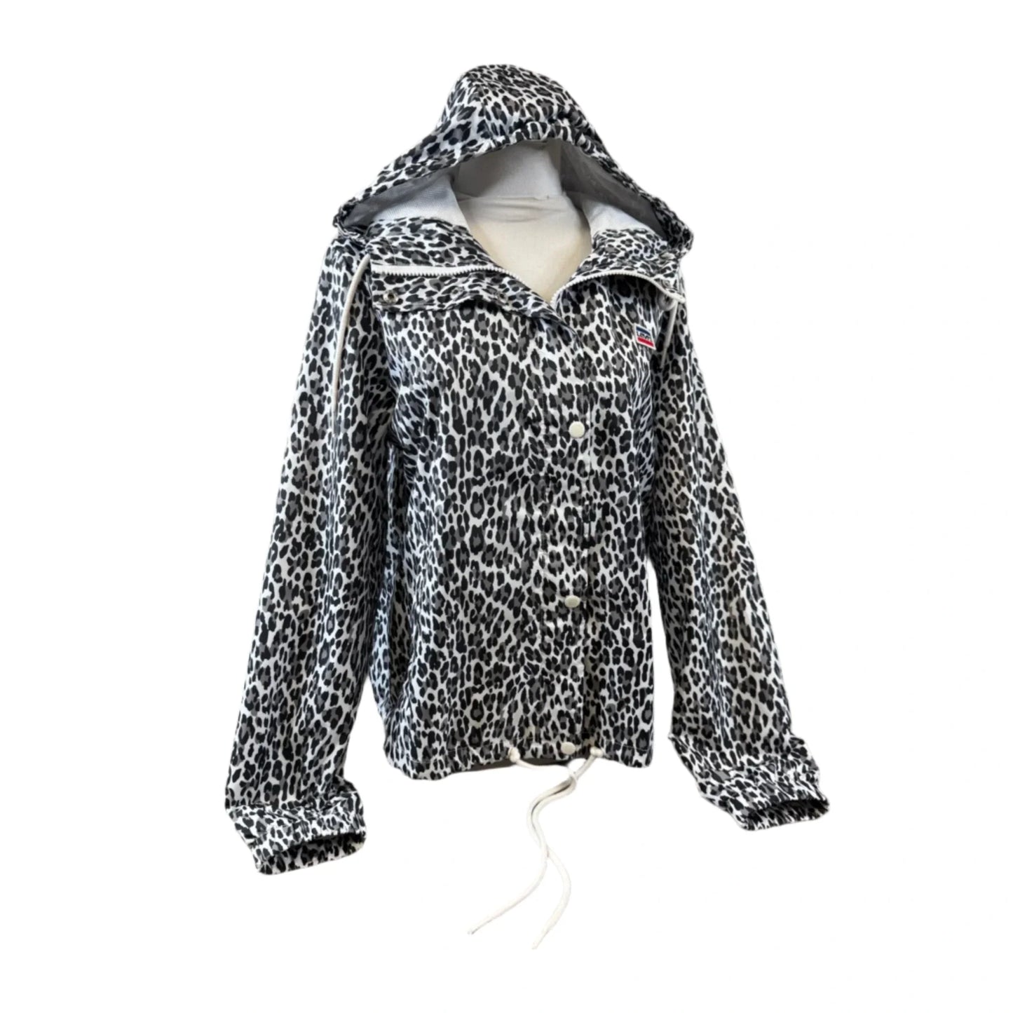 Jacket Windbreaker By Levis In Animal Print, Size: M