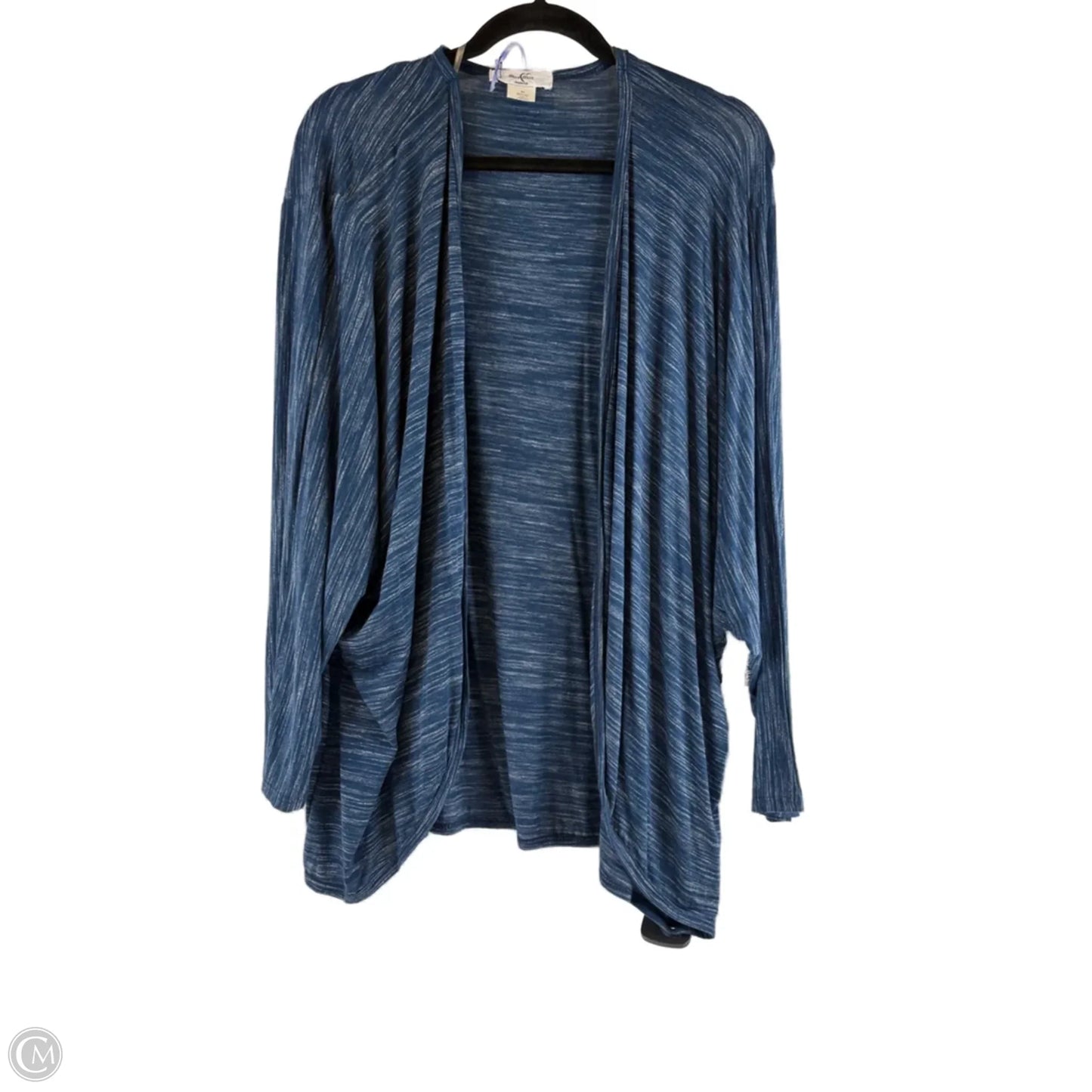 Cardigan By Moa Moa In Blue, Size: 3x