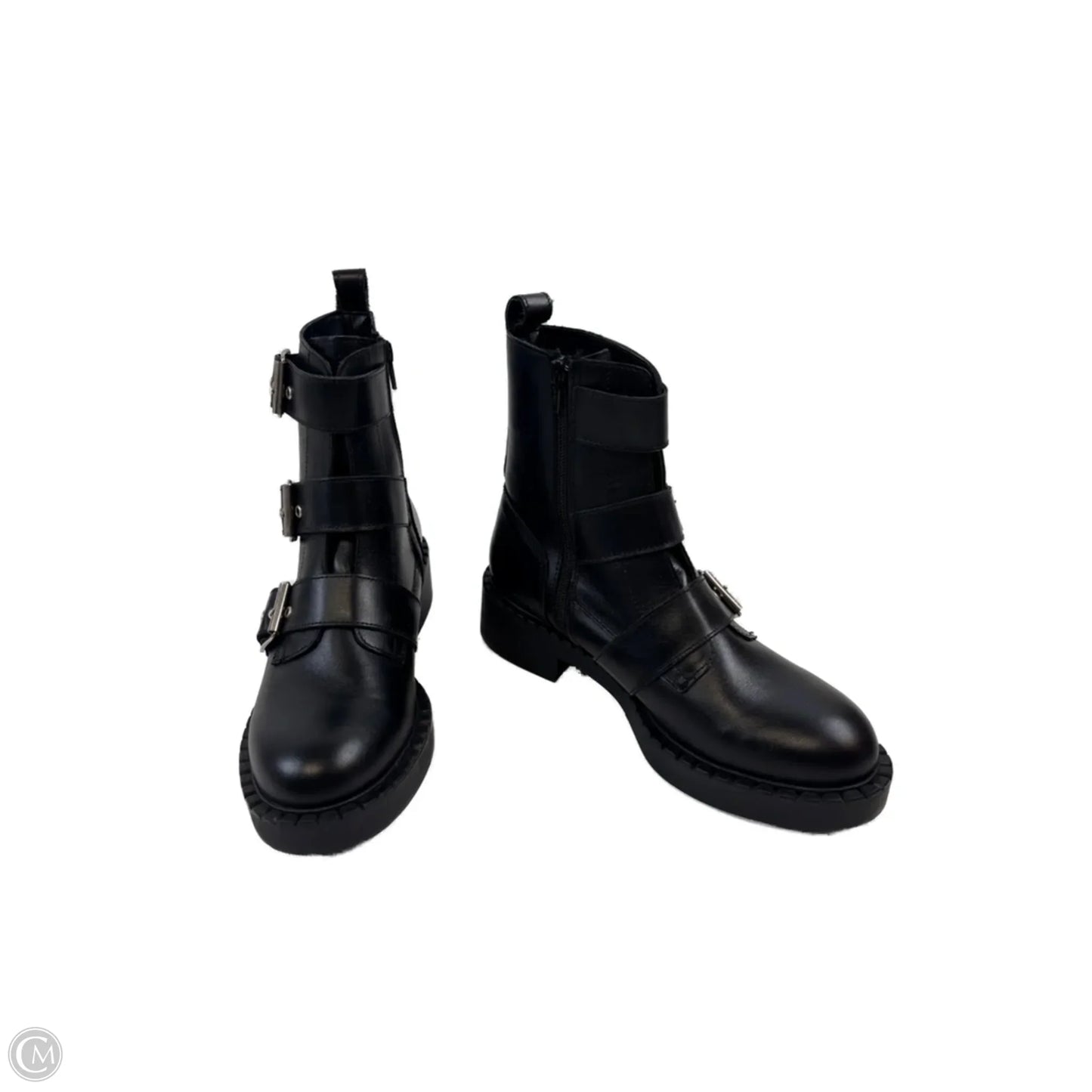 Boots Combat By Steve Madden In Black, Size: 8.5