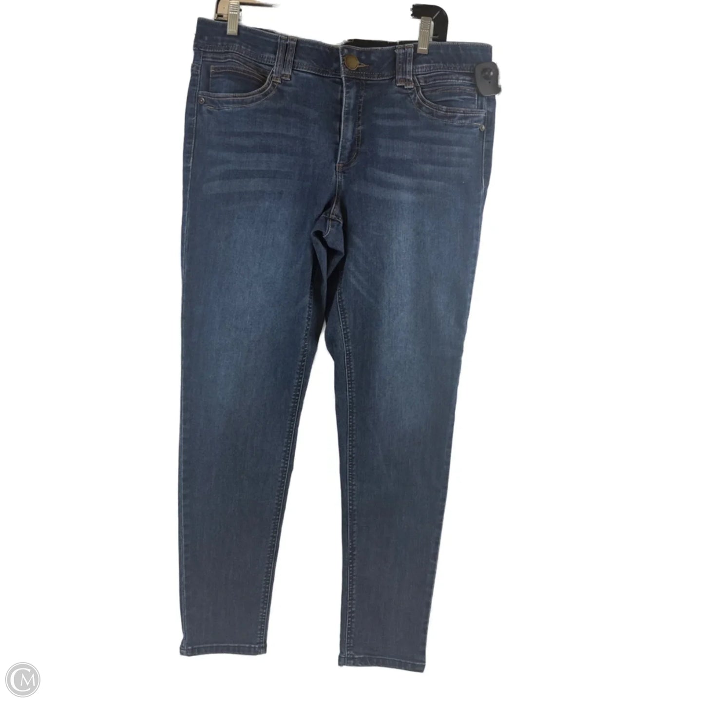 Jeans Skinny By Democracy In Blue Denim, Size: 14