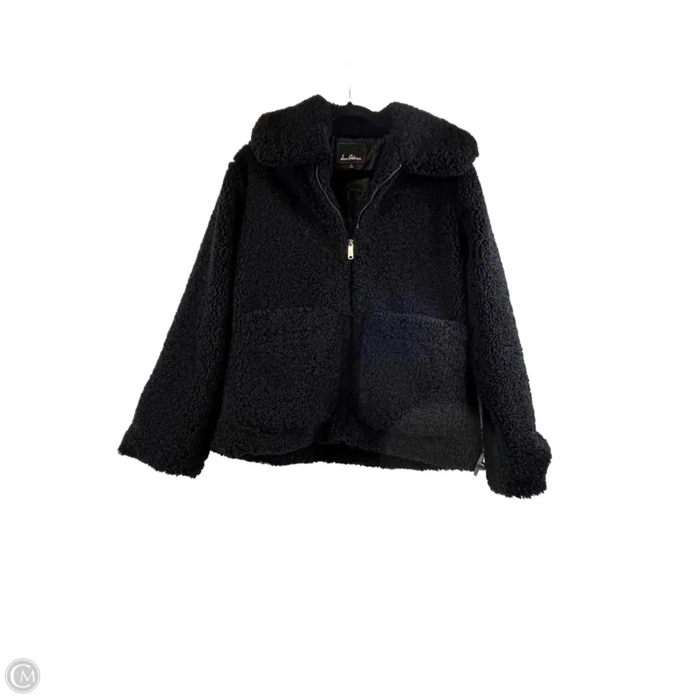 Jacket Faux Fur & Sherpa By Sam Edelman In Black, Size: M