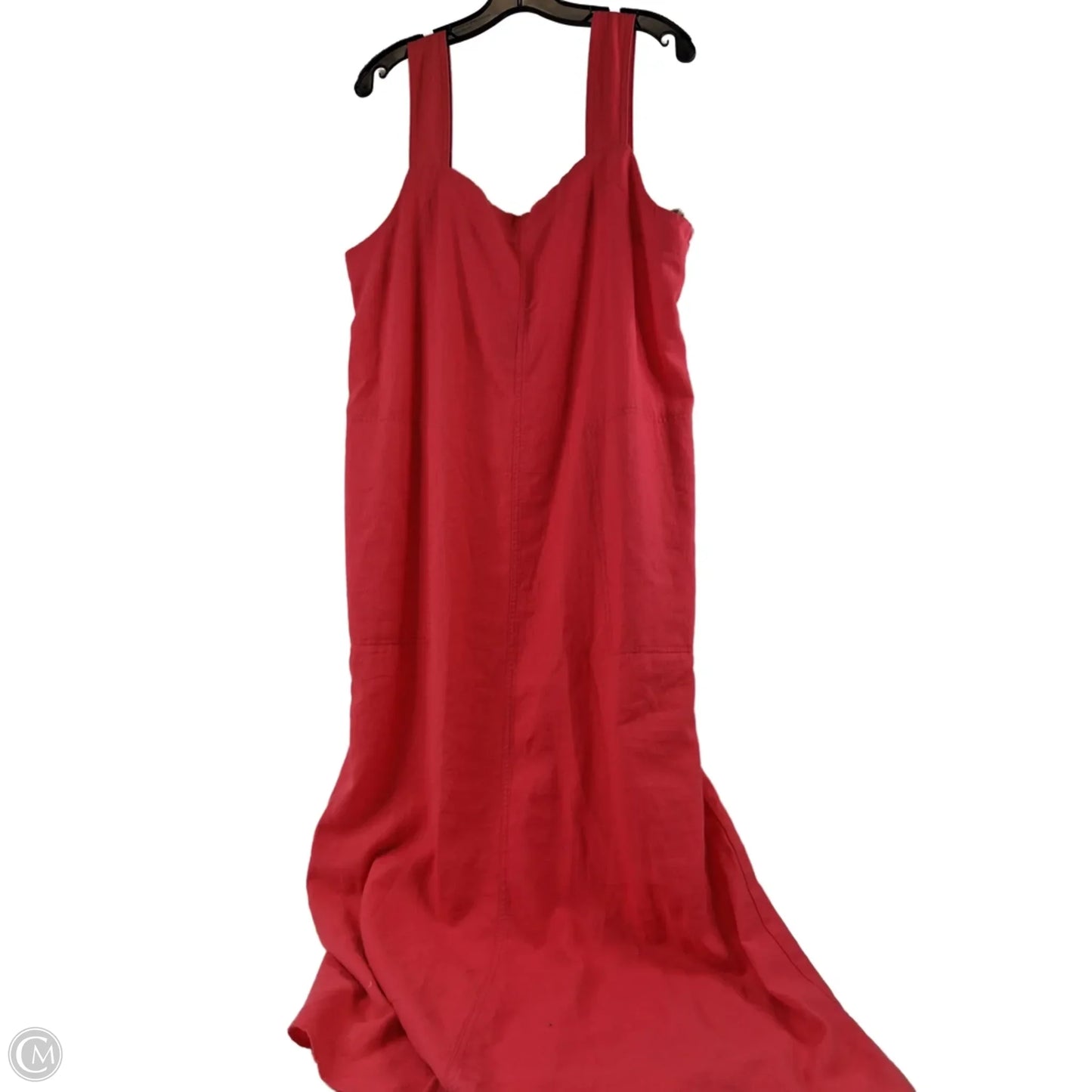 Dress Casual Maxi By Sigrid Olsen In Coral, Size: Xl