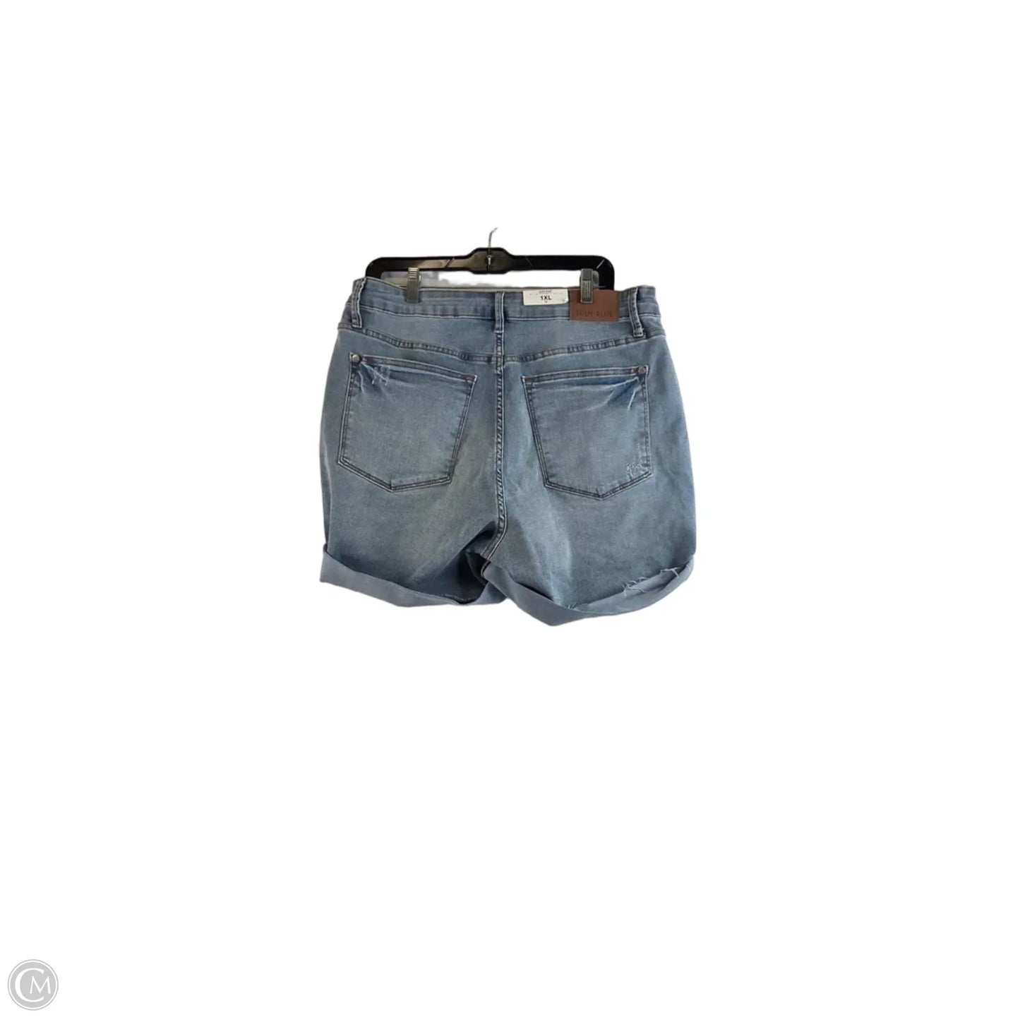 Shorts By Judy Blue In Blue Denim, Size: 16