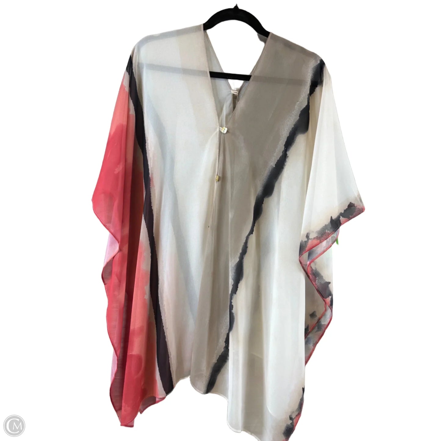 Poncho By Cmf In Black & Tan, Size: Osfm