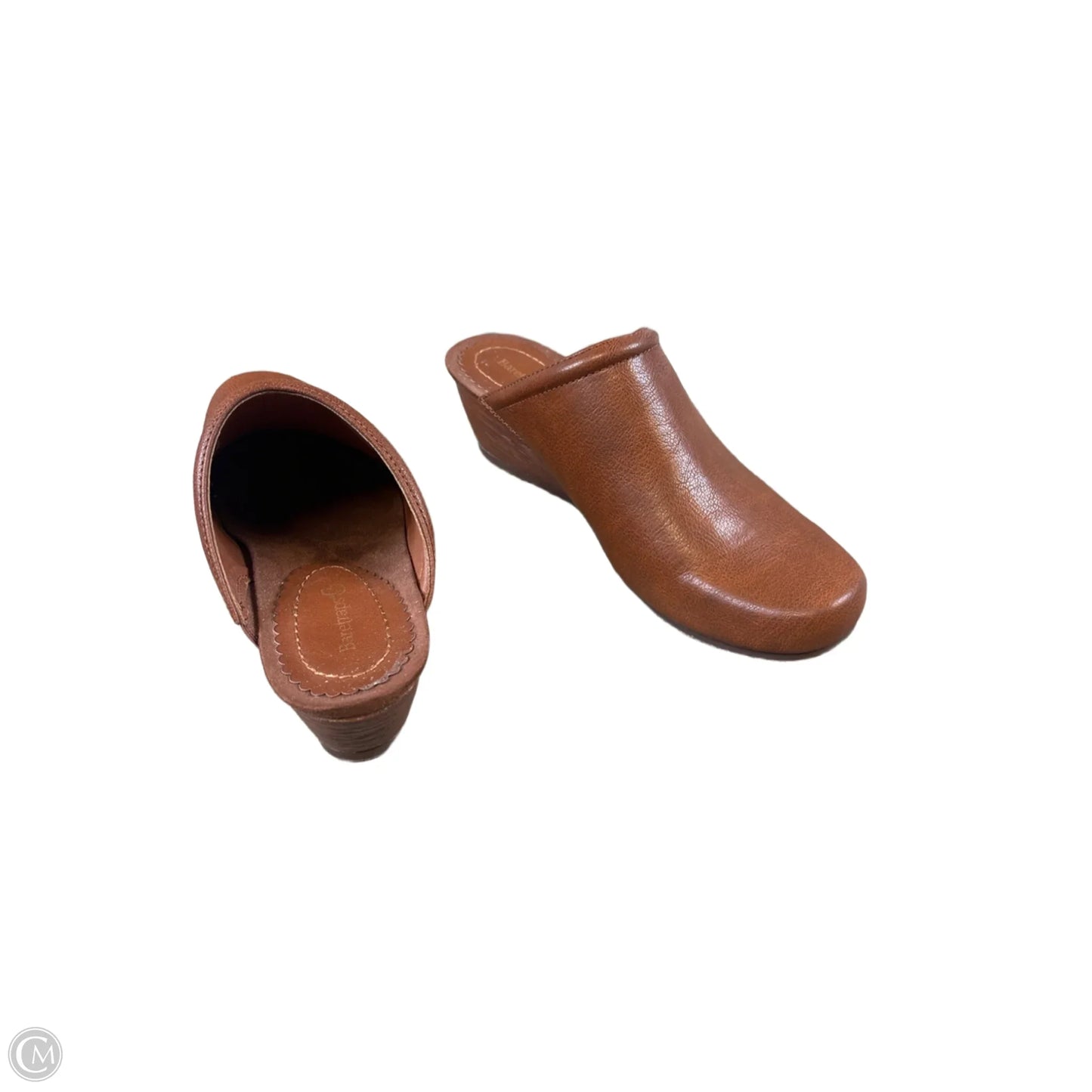 Shoes Heels Wedge By Bare Traps In Brown, Size: 8