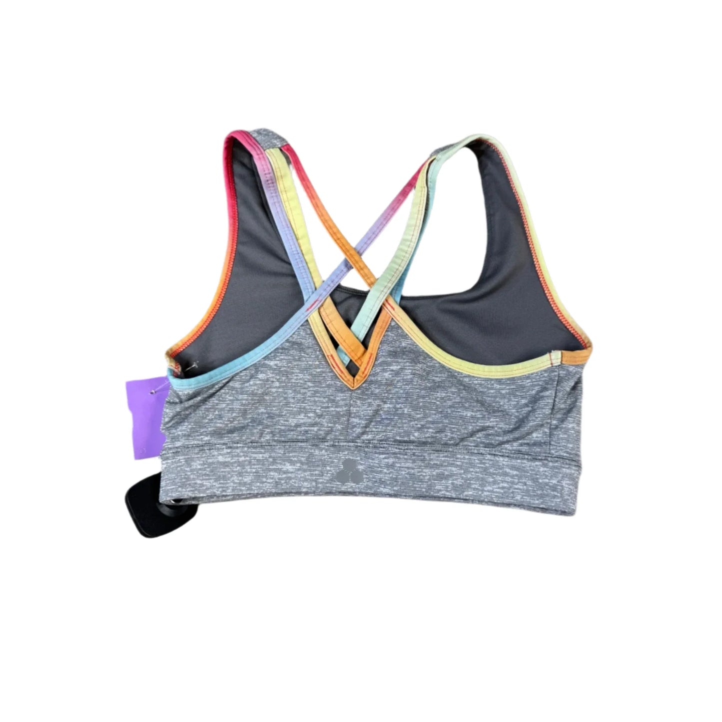 Athletic Bra By Tek Gear In Grey, Size: S