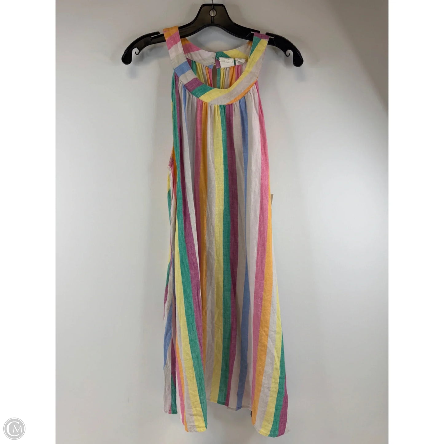 Dress Casual Short By C And C In Blue & Orange, Size: L