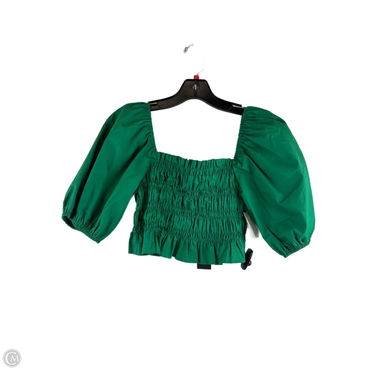 Top Short Sleeve By Lulus In Green, Size: S