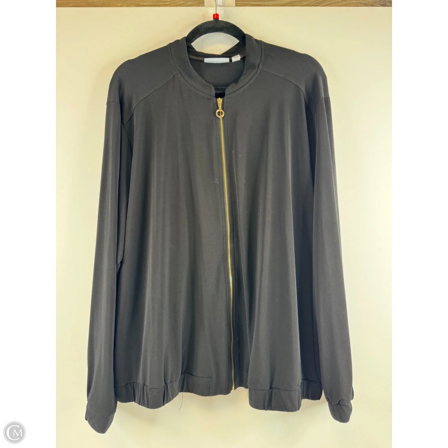 Jacket Other By Susan Graver In Black, Size: 2x