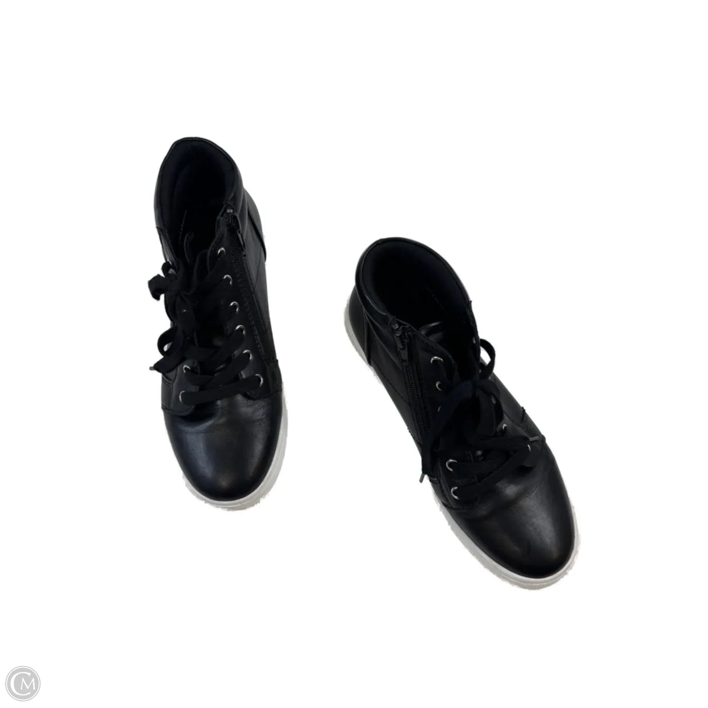 Shoes Sneakers By Dv In Black & White, Size: 8