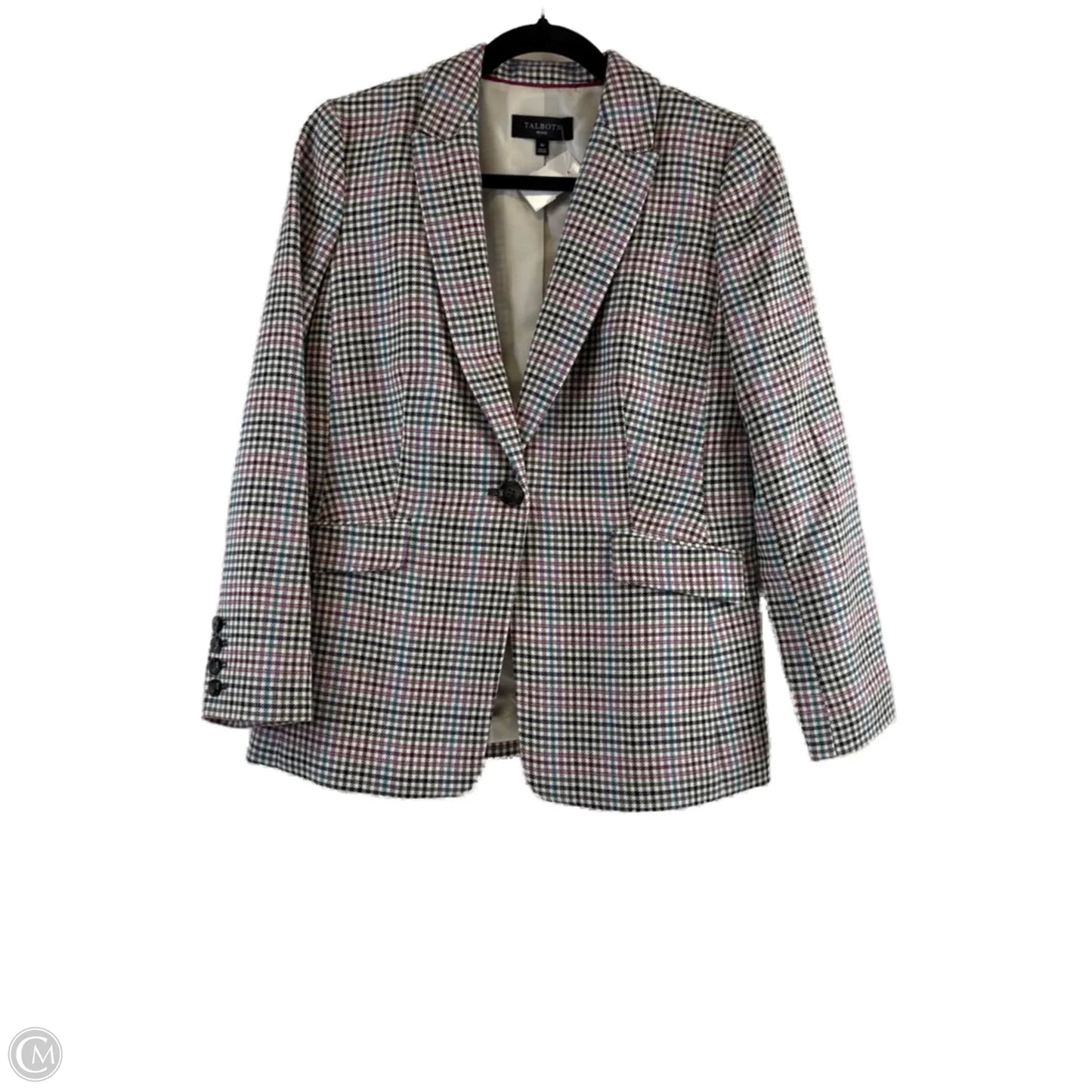 Blazer By Talbots In Multi-colored, Size: Sp