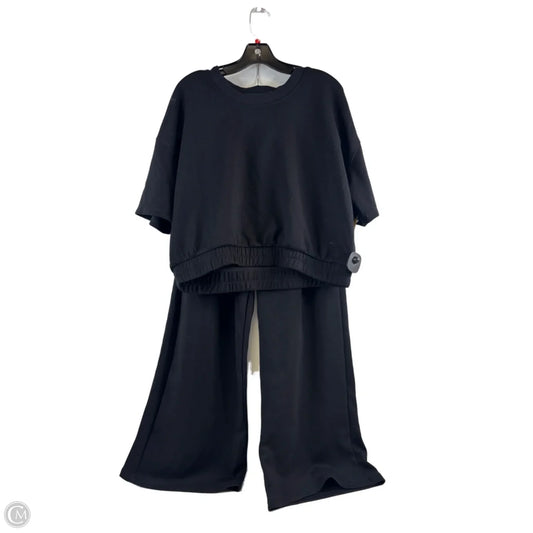 Lounge Set Pants By Yogalicious In Black, Size: 14