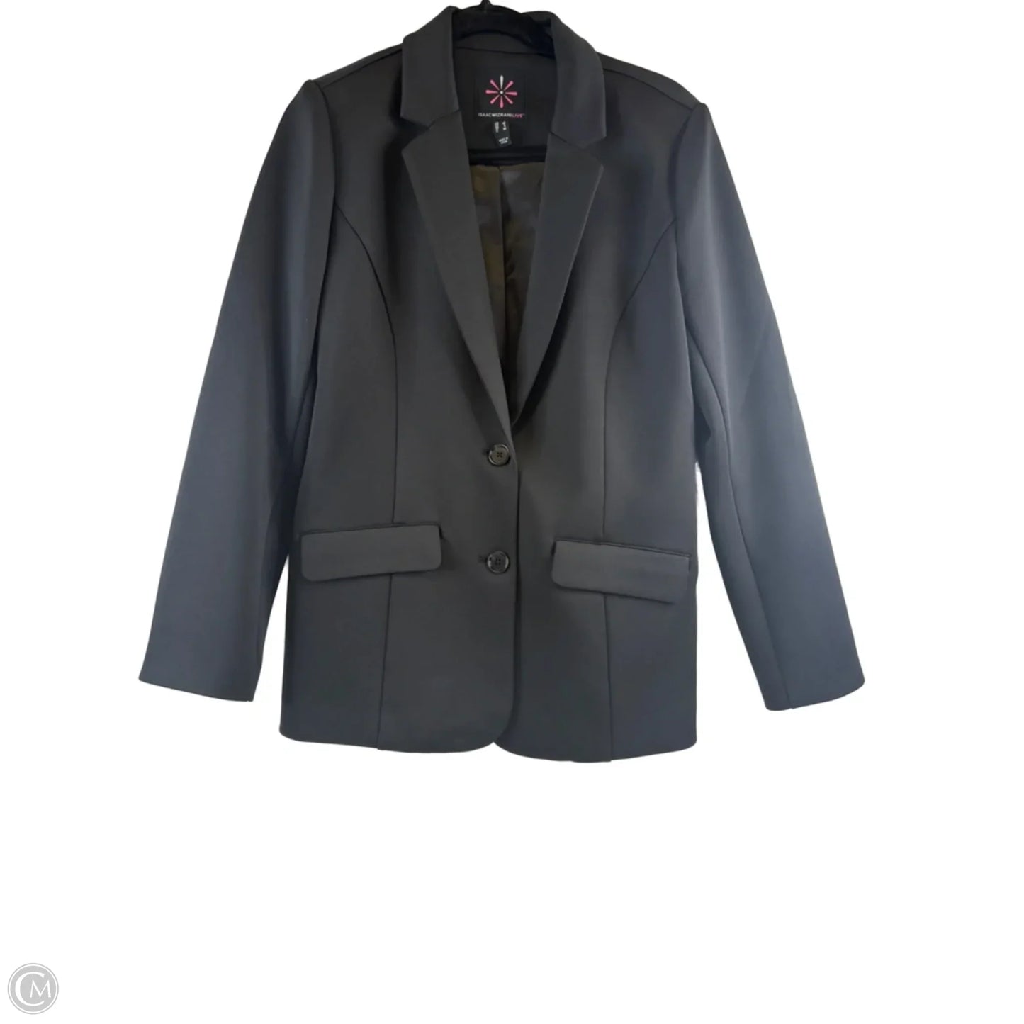 Blazer By Isaac Mizrahi Live Qvc In Black, Size: S