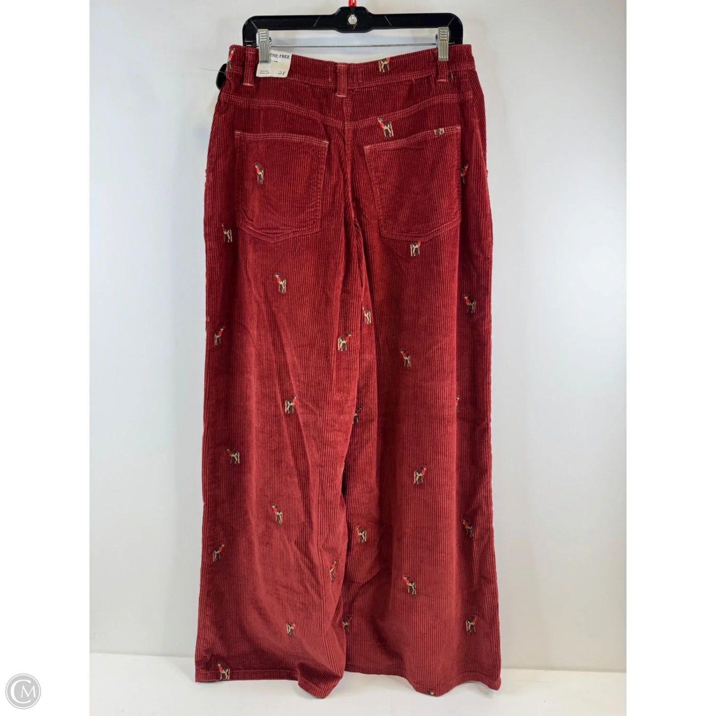 Pants Corduroy By We The Free In Silver, Size: 6