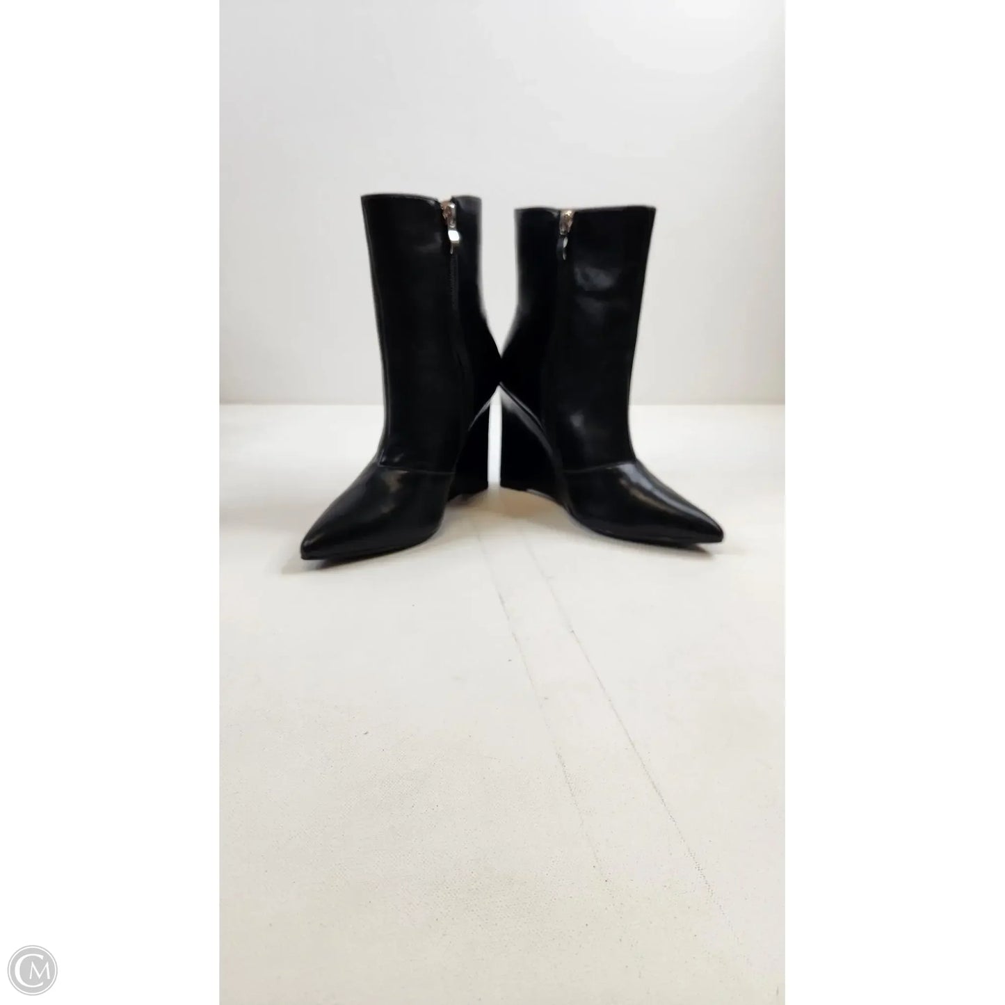 Boots Ankle Flats By Cme In Black, Size: 6