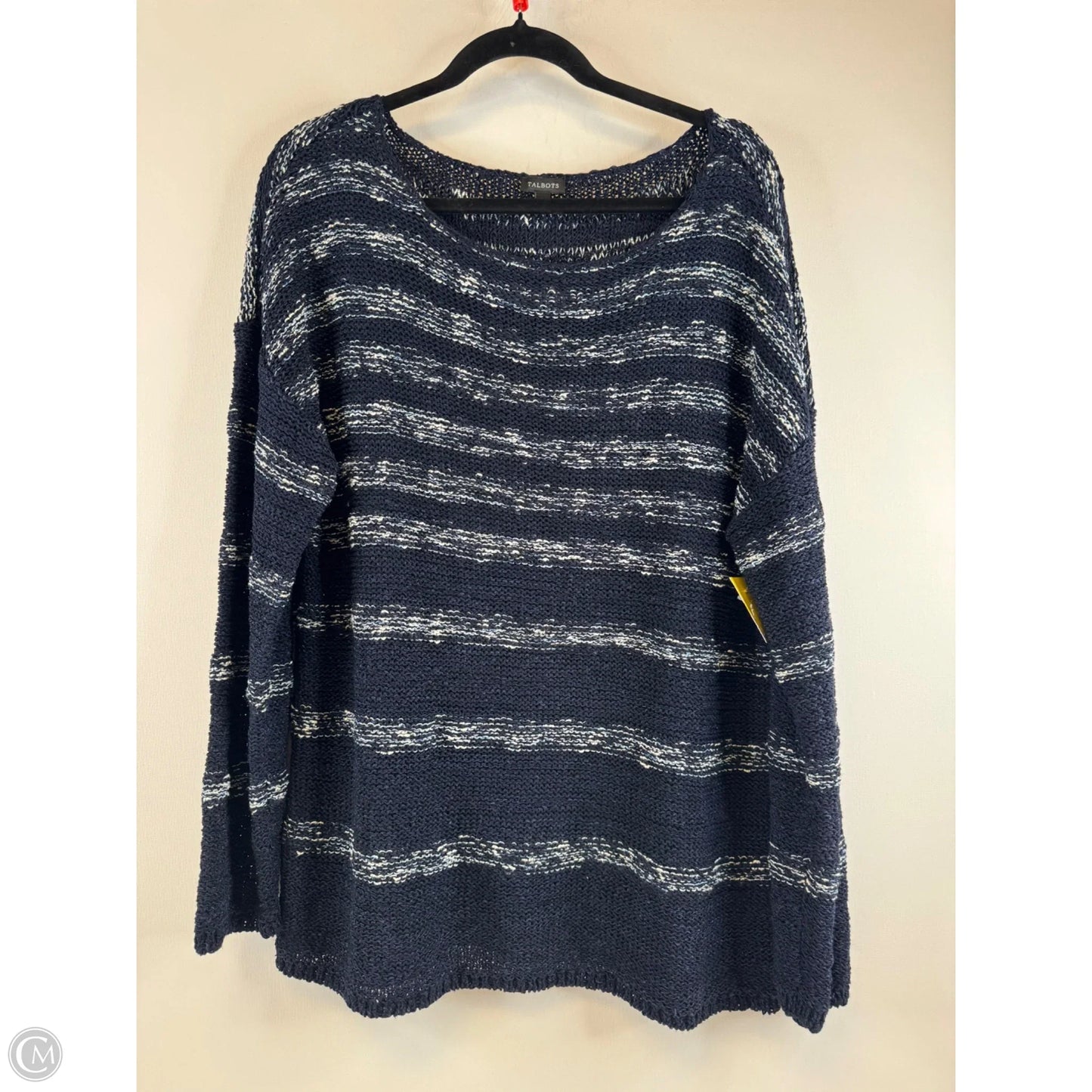 Sweater By Talbots In Navy, Size: Xl