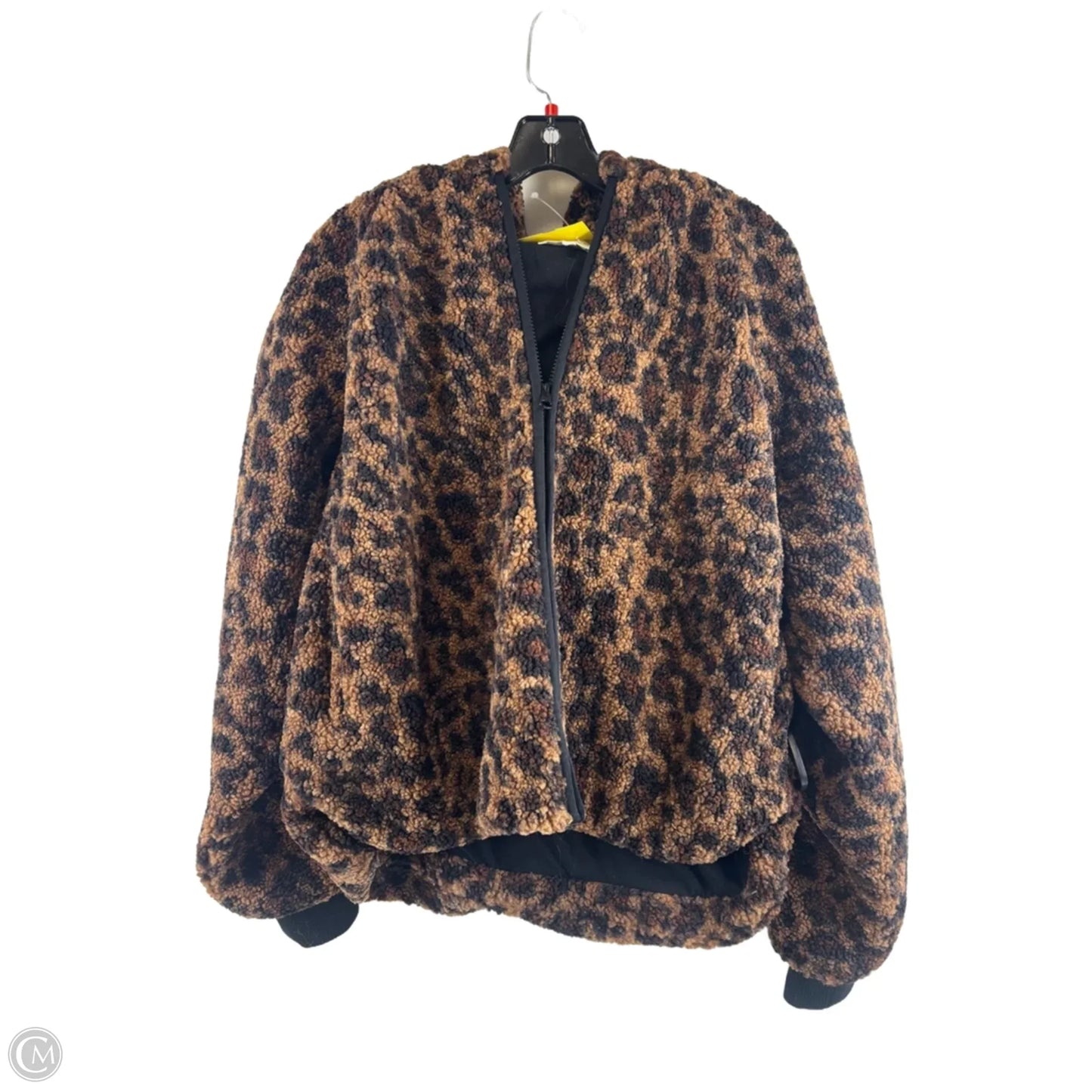Jacket Fleece By Lou And Grey In Animal Print, Size: L