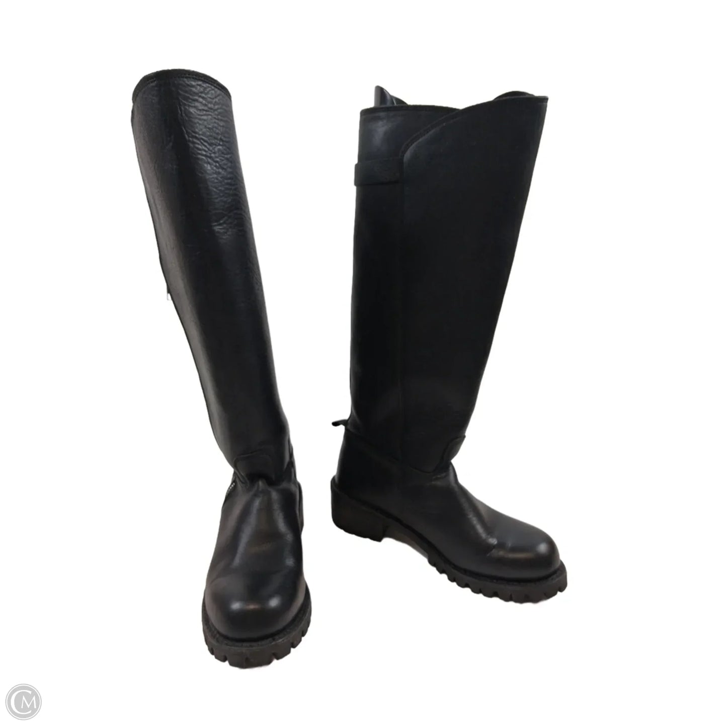 Boots Knee Heels By Vince Camuto In Black, Size: 6.5