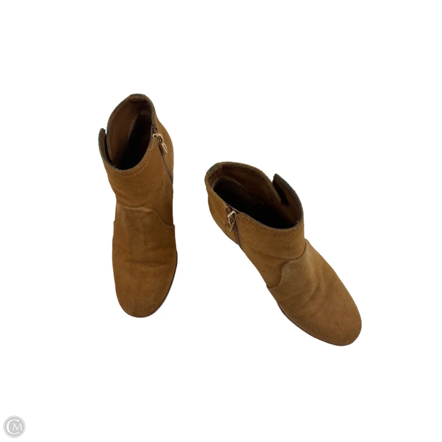 Boots Designer By Tory Burch In Tan, Size: 7