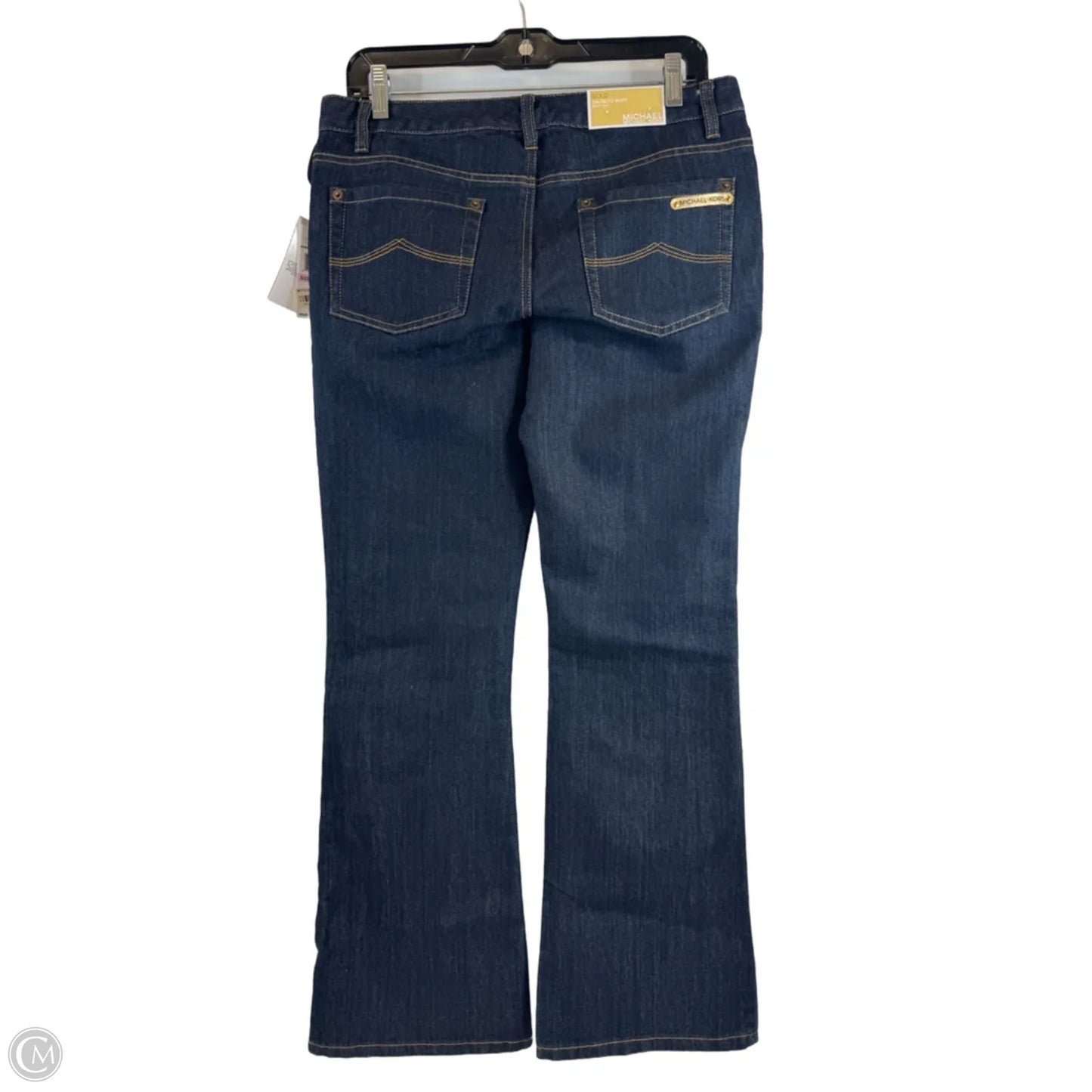 Jeans Boot Cut By Michael By Michael Kors In Blue Denim, Size: 6