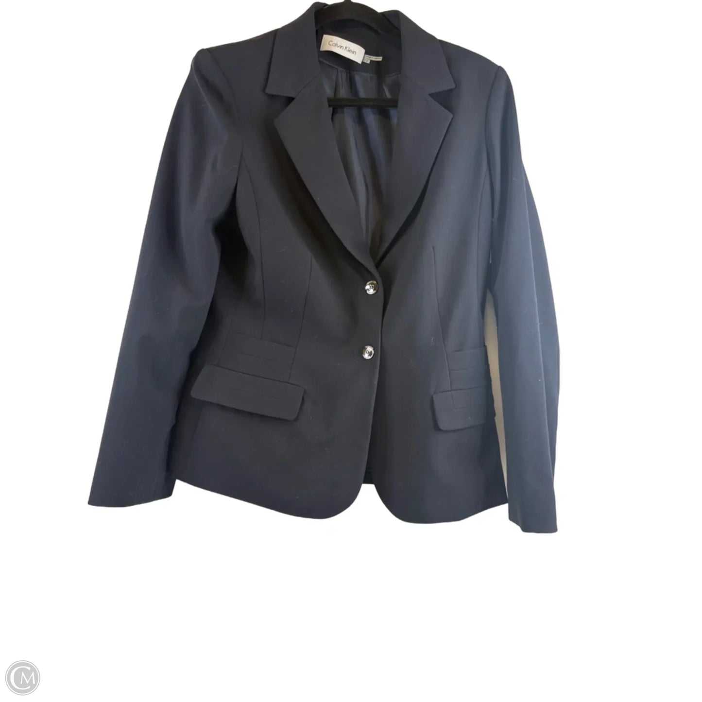 Blazer By Calvin Klein In Navy, Size: L