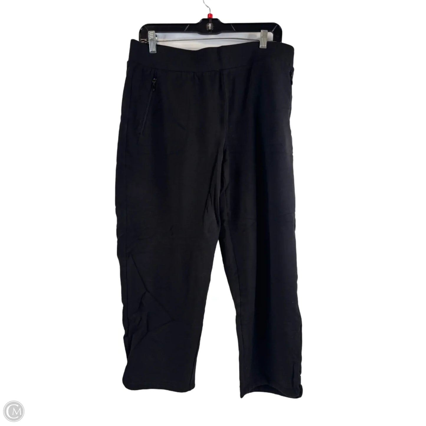 Athletic Pants By Talbots In Black, Size: L