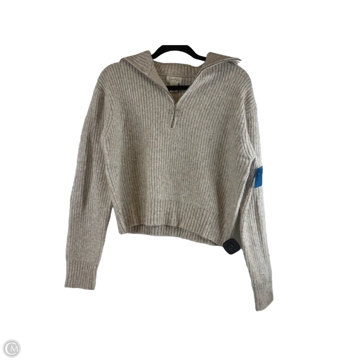 Sweater By Jessica Simpson In Beige, Size: S