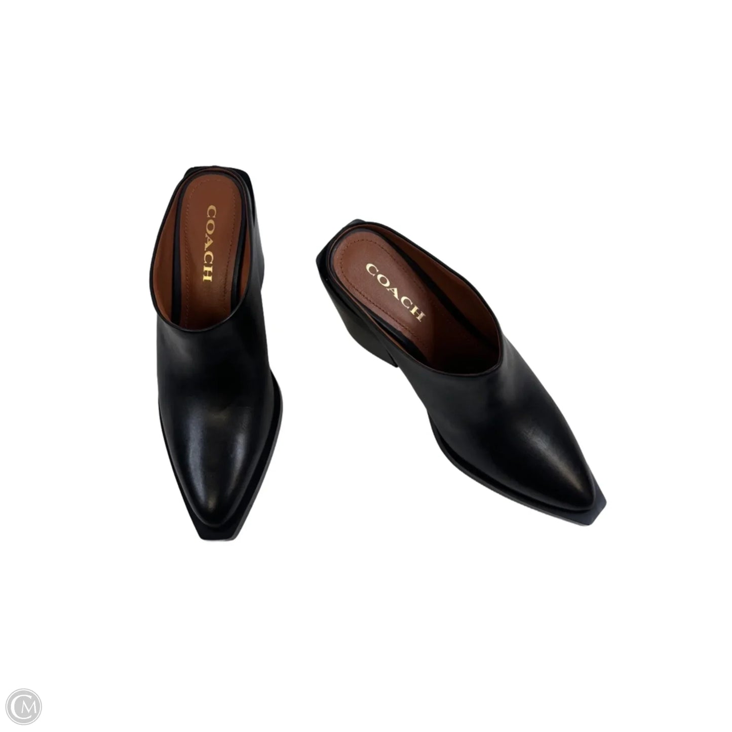 Shoes Designer By Coach In Black, Size: 8