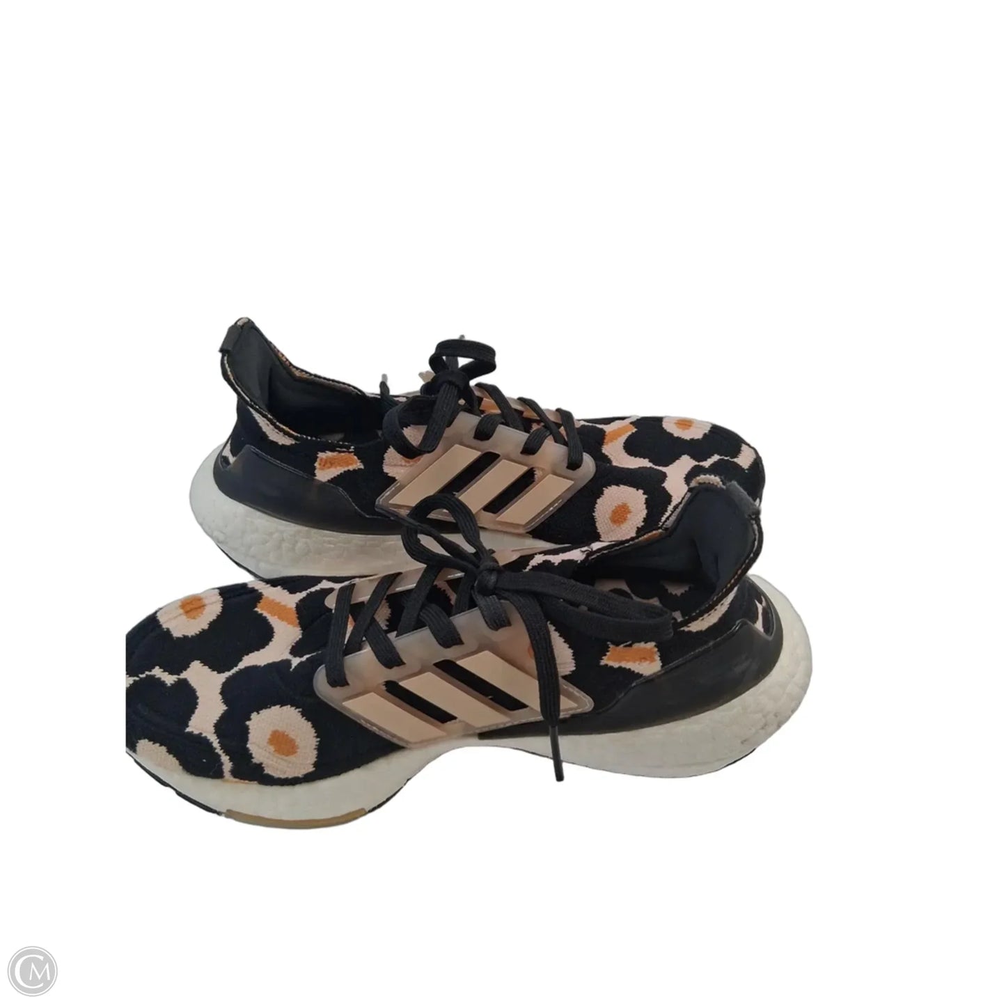 Shoes Athletic By Adidas In Black & Orange, Size: 6.5