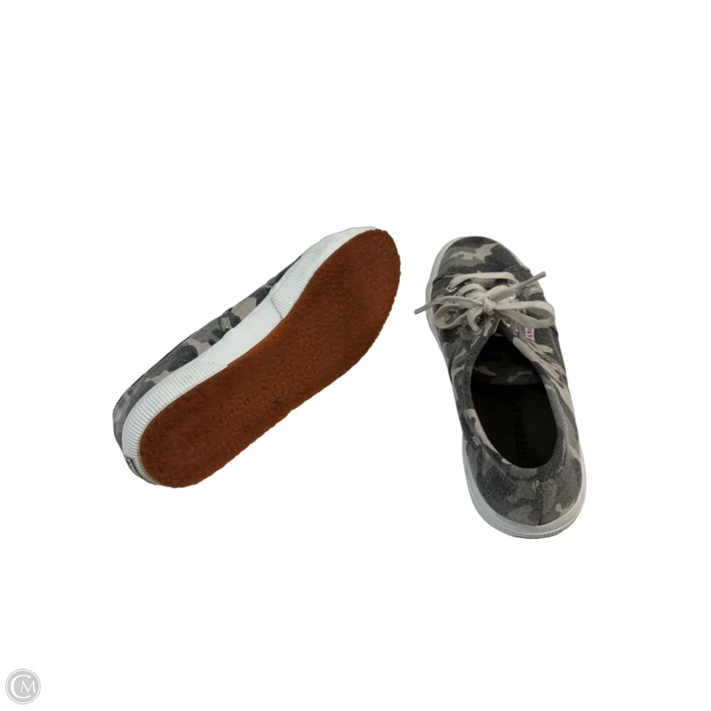 Shoes Sneakers By Superga In Camouflage Print, Size: 8