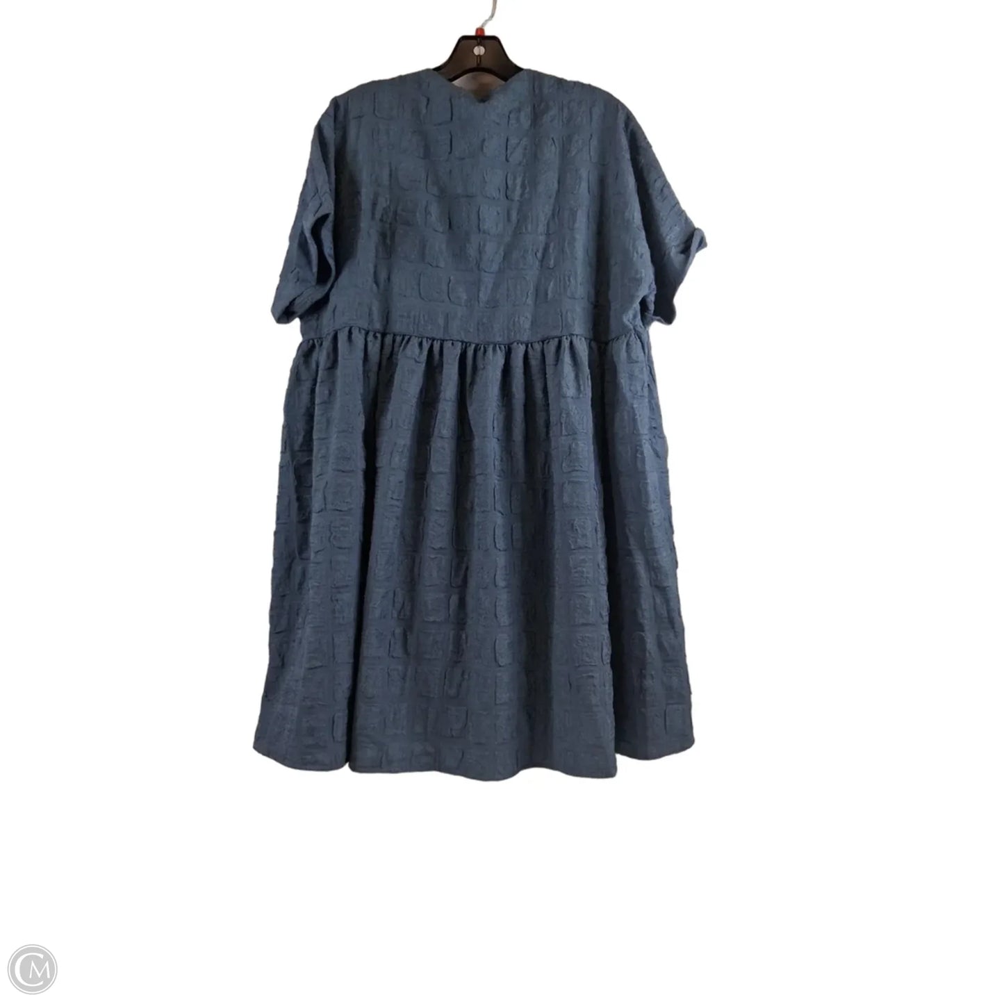 Dress Casual Midi By Miou Muse In Blue, Size: L