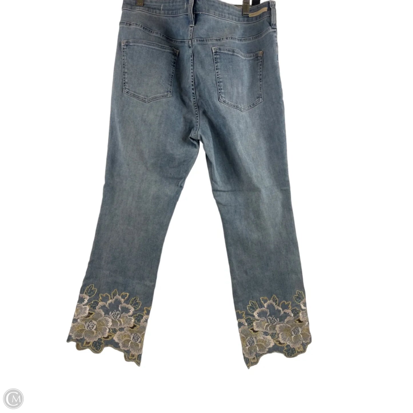 Jeans Boot Cut By Pilcro In Blue Denim, Size: 14