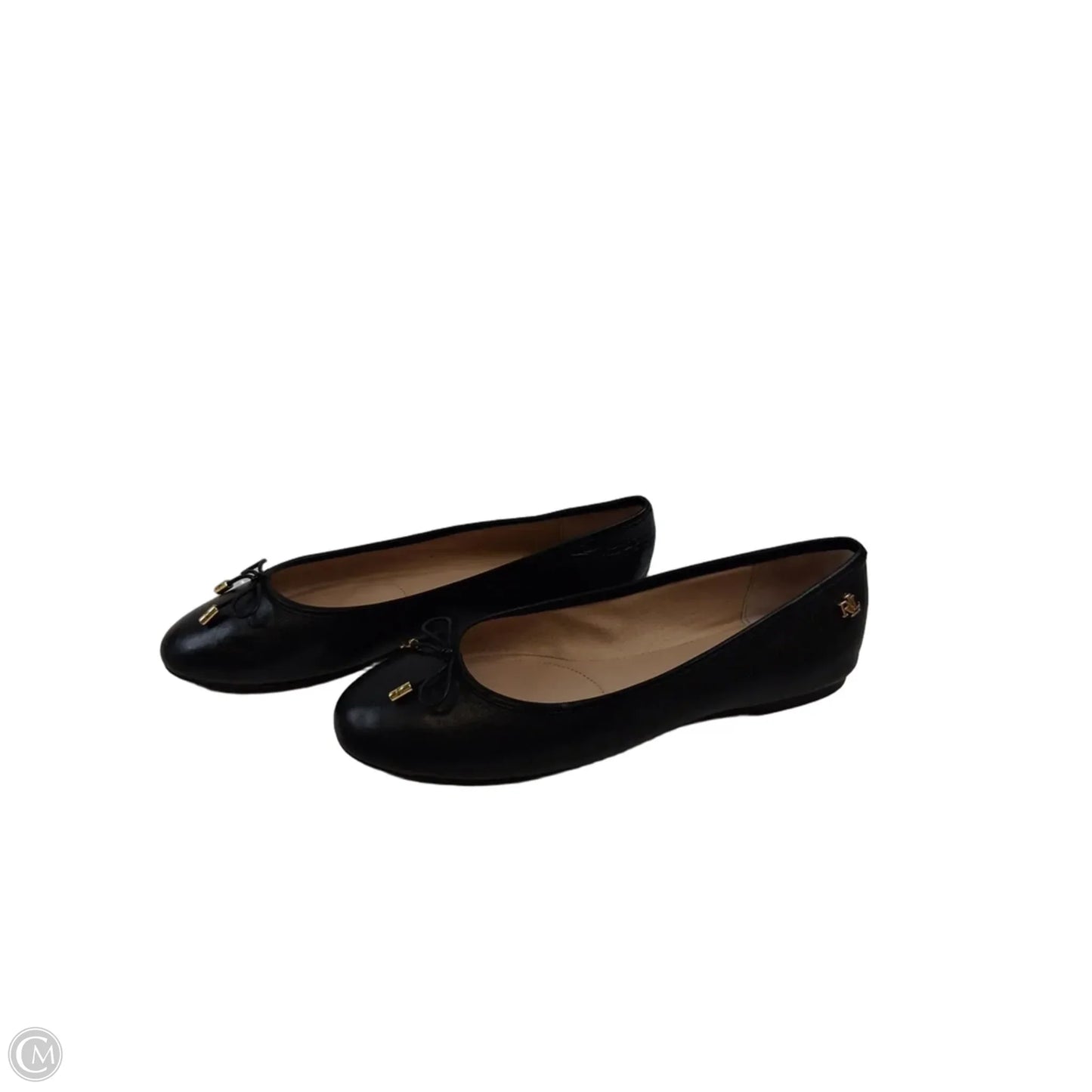 Shoes Flats By Lauren By Ralph Lauren In Black, Size: 8