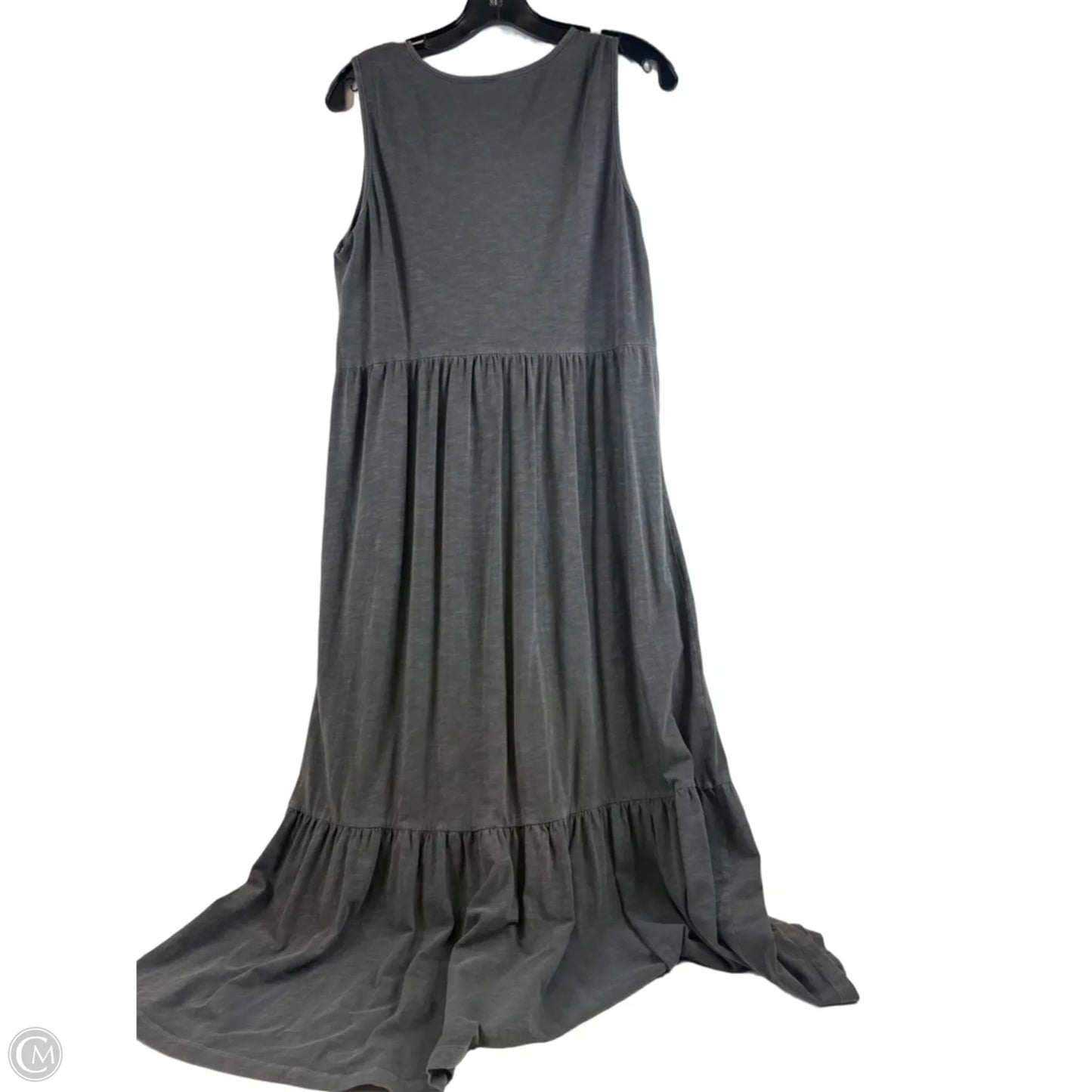 Dress Casual Maxi By Old Navy In Grey, Size: M