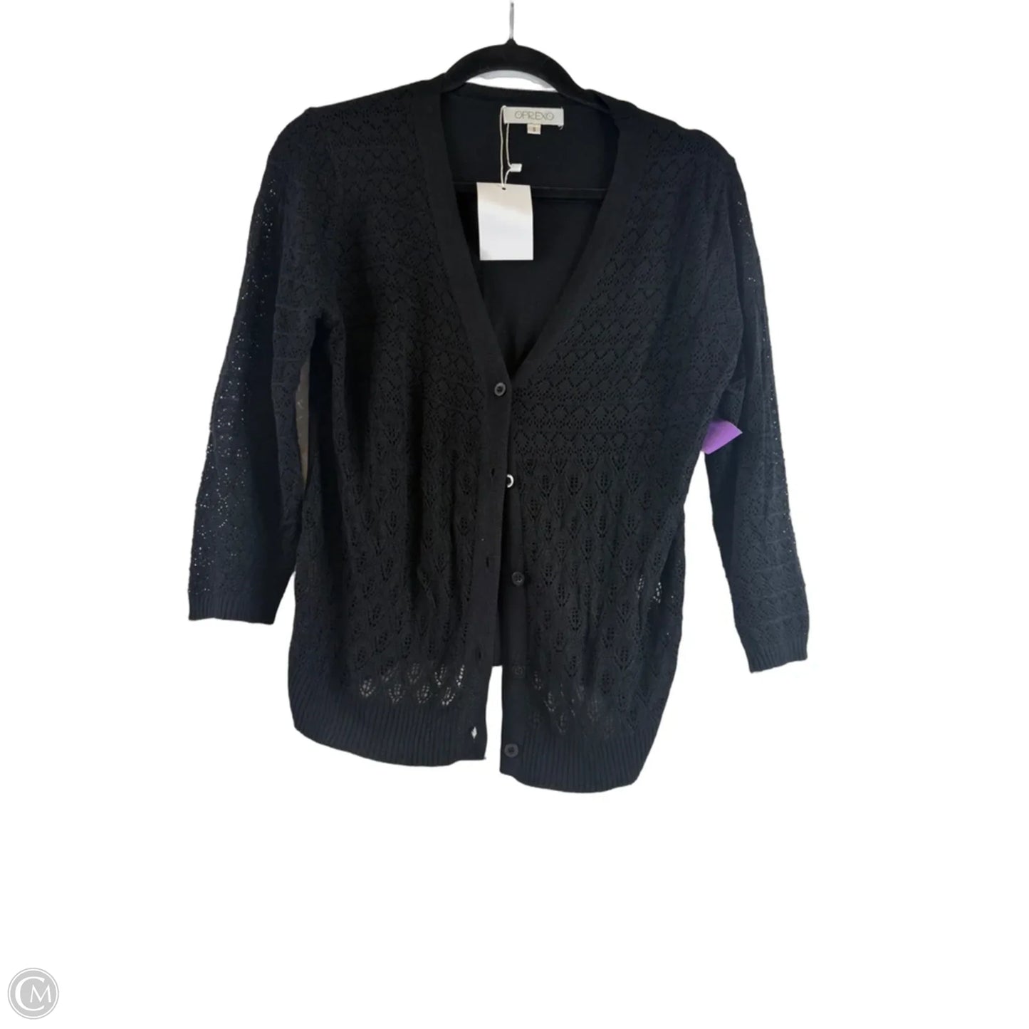 Cardigan By Clothes Mentor In Black, Size: S