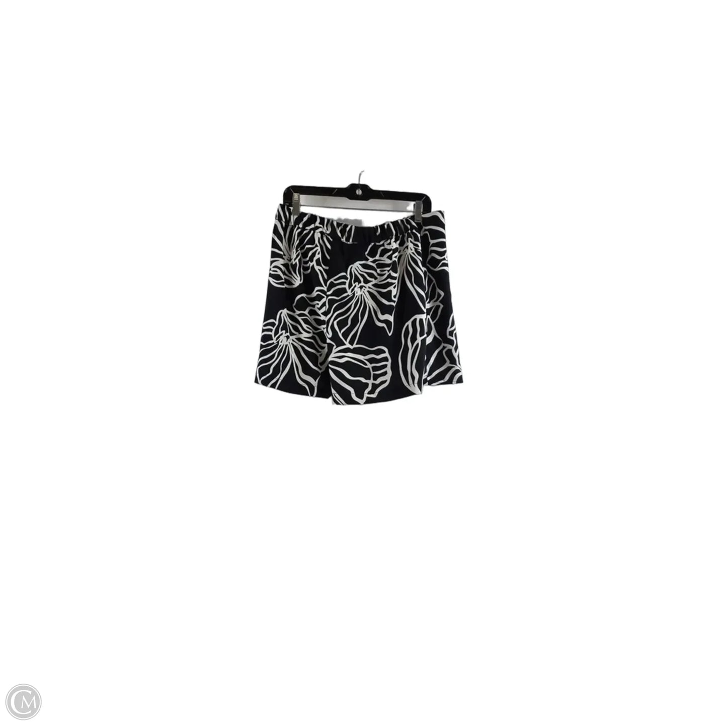 Skort By Nine West In Black & White, Size: 12