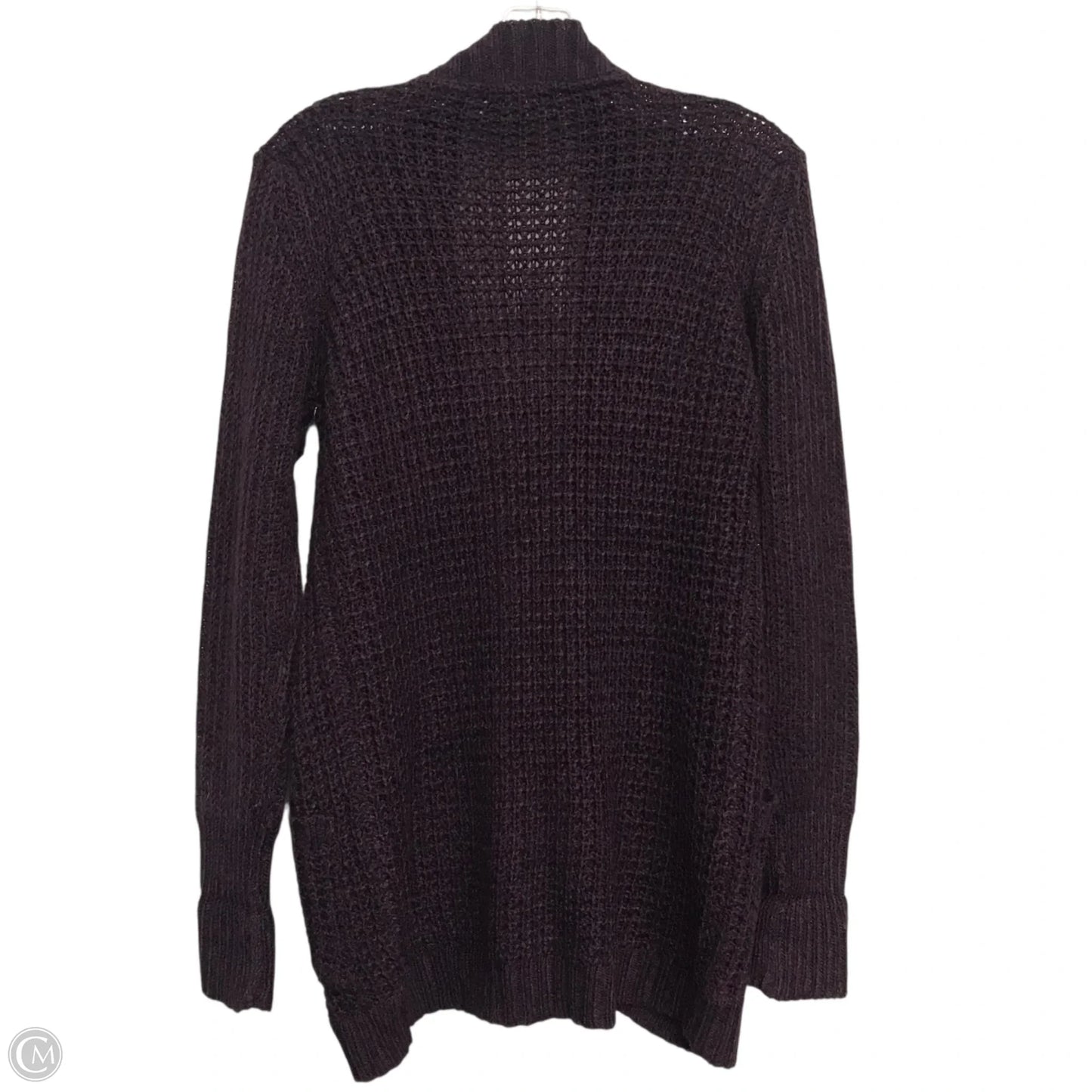 Sweater Cardigan By Rd Style In Purple, Size: S