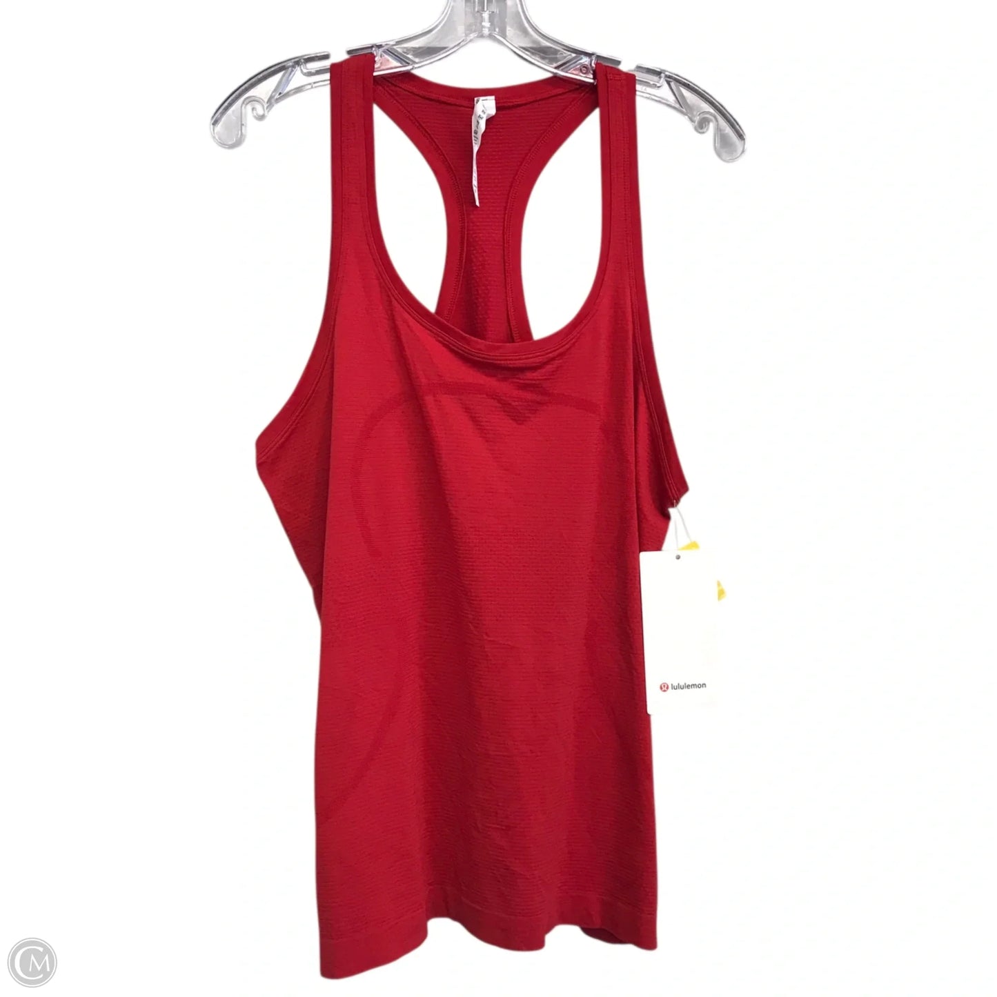 Athletic Tank Top By Lululemon In Red, Size: L